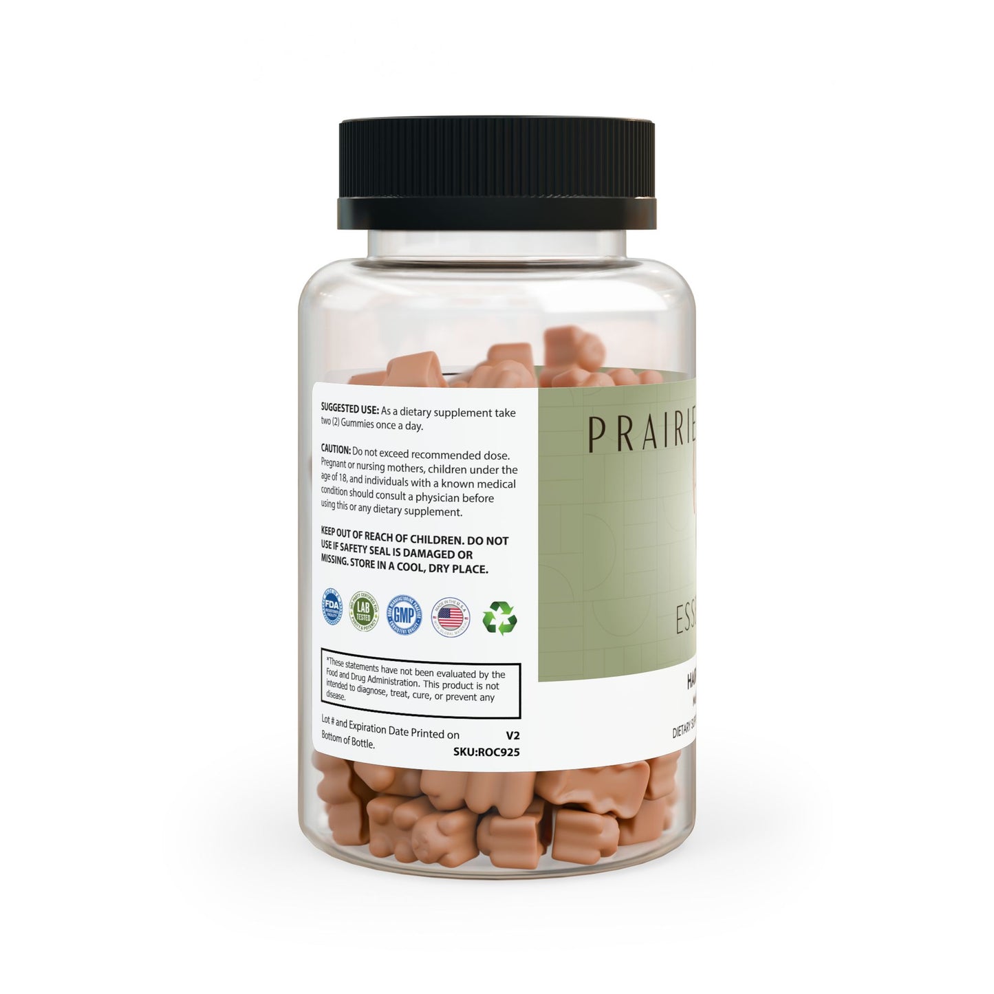 Prairie Vitality Hair Vitamin Gummies (60 Gummies)