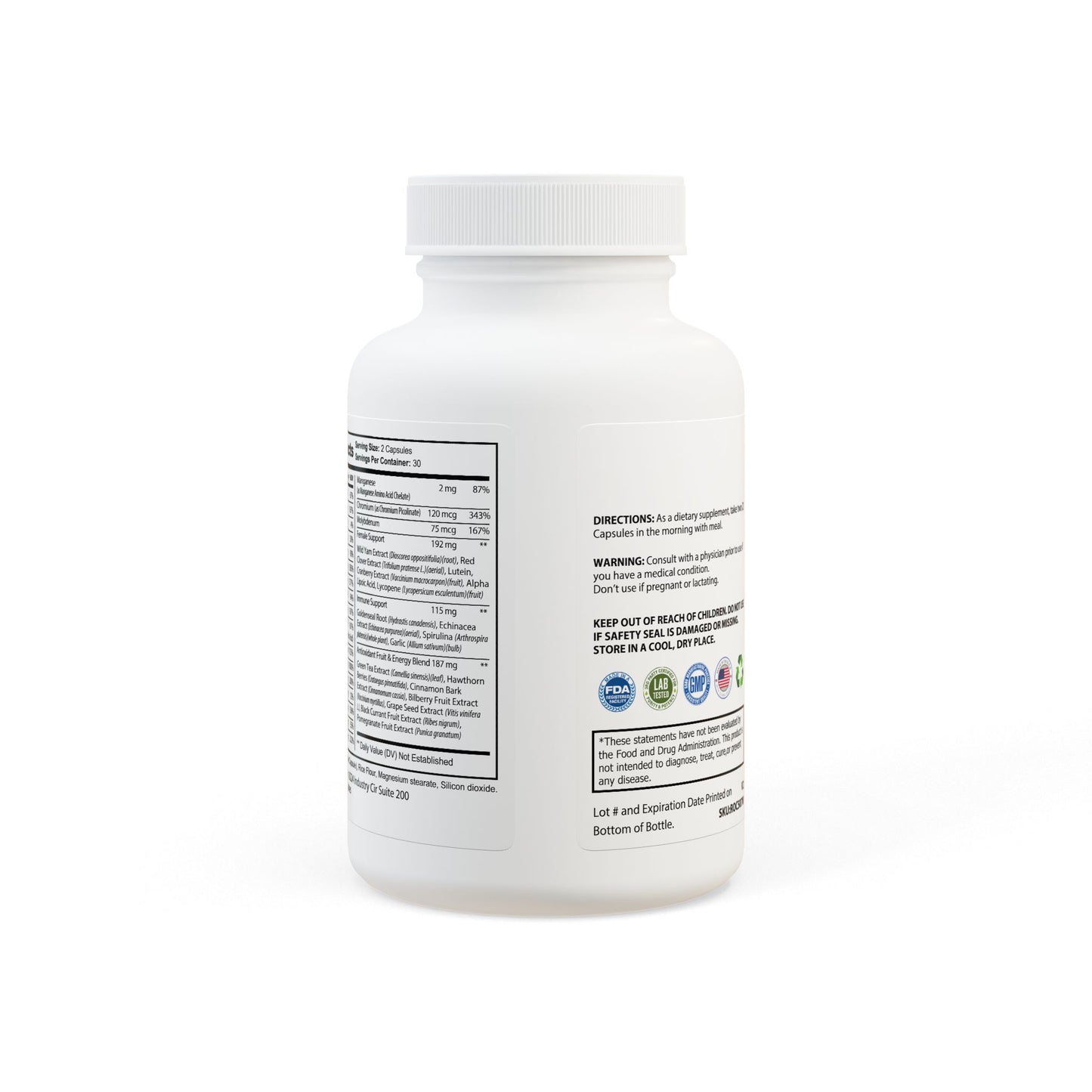 Prairie Vitality Multivitamin for Women Supplement (60 Capsules)