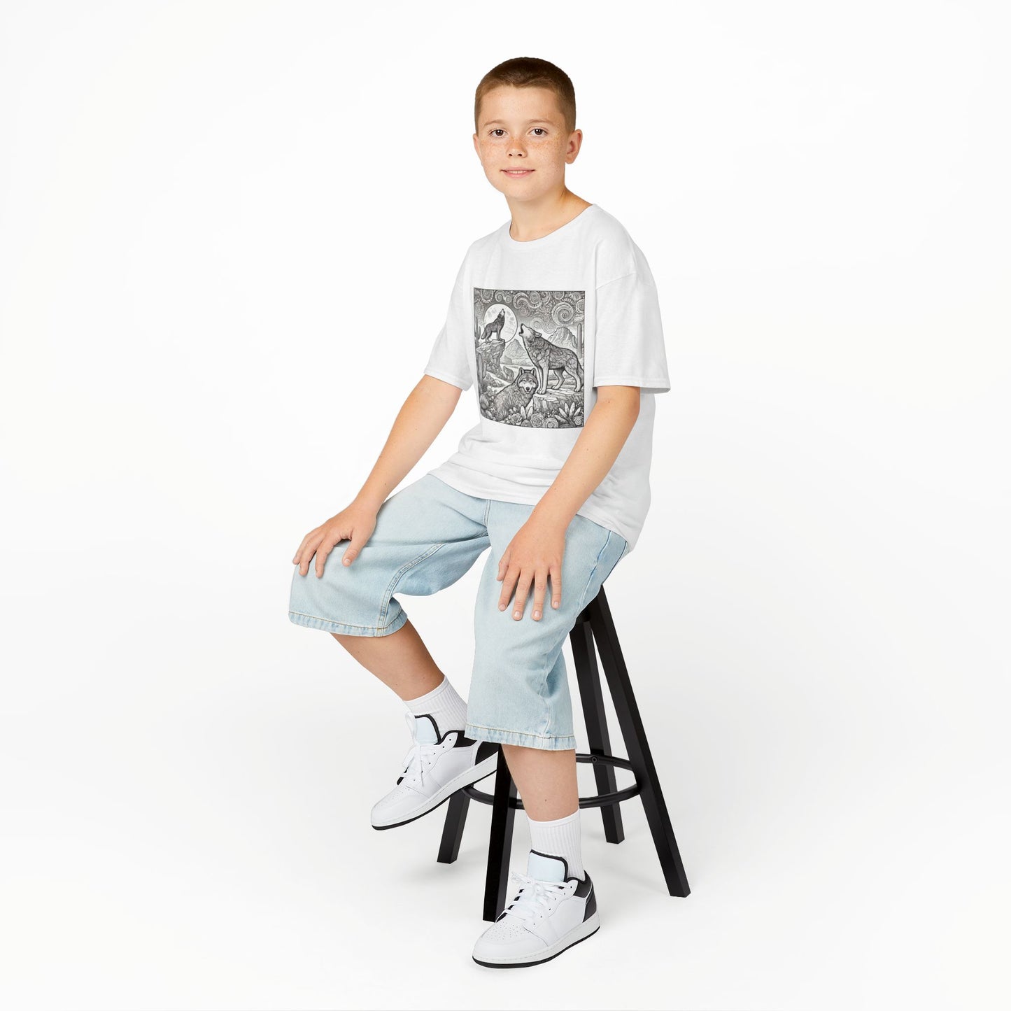 DoodleWear Desert Wolves Cotton™ Tee Kit