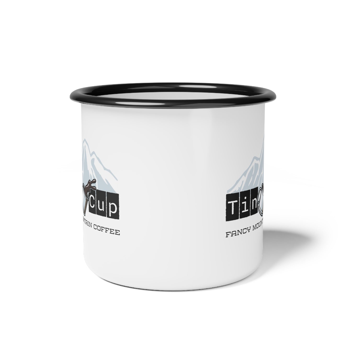 Tin Cup Coffee Enamel Cup - Wyomerican