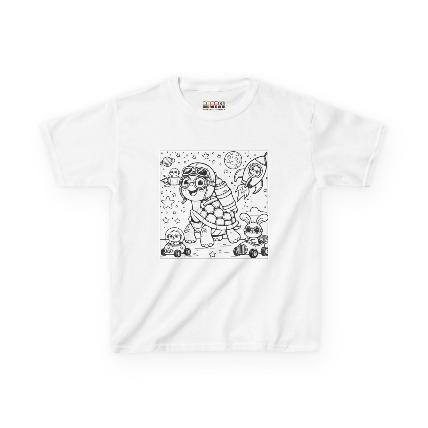 DoodleWear Rocket Turtle Cotton™ Tee Kit