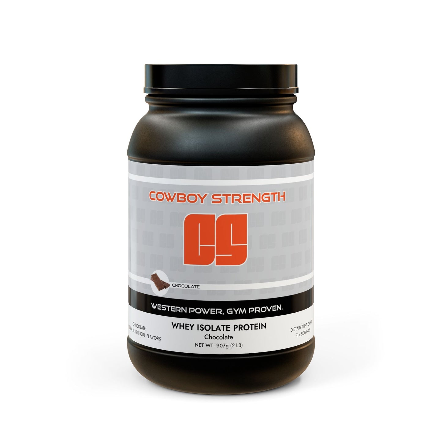 Cowboy Strength Whey Isolate Protein Supplement (907g, 2lb)