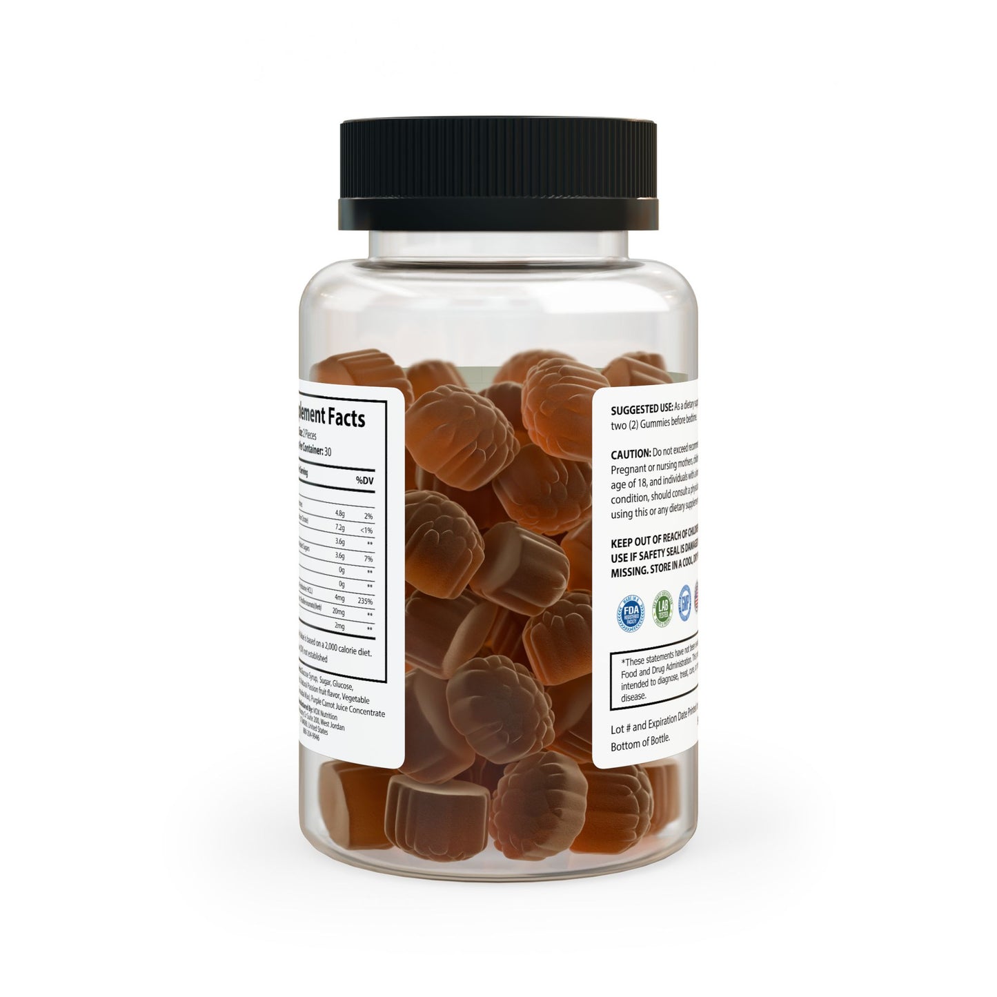 Prairie Vitality Sleep Well Gummies (60 Gummies)
