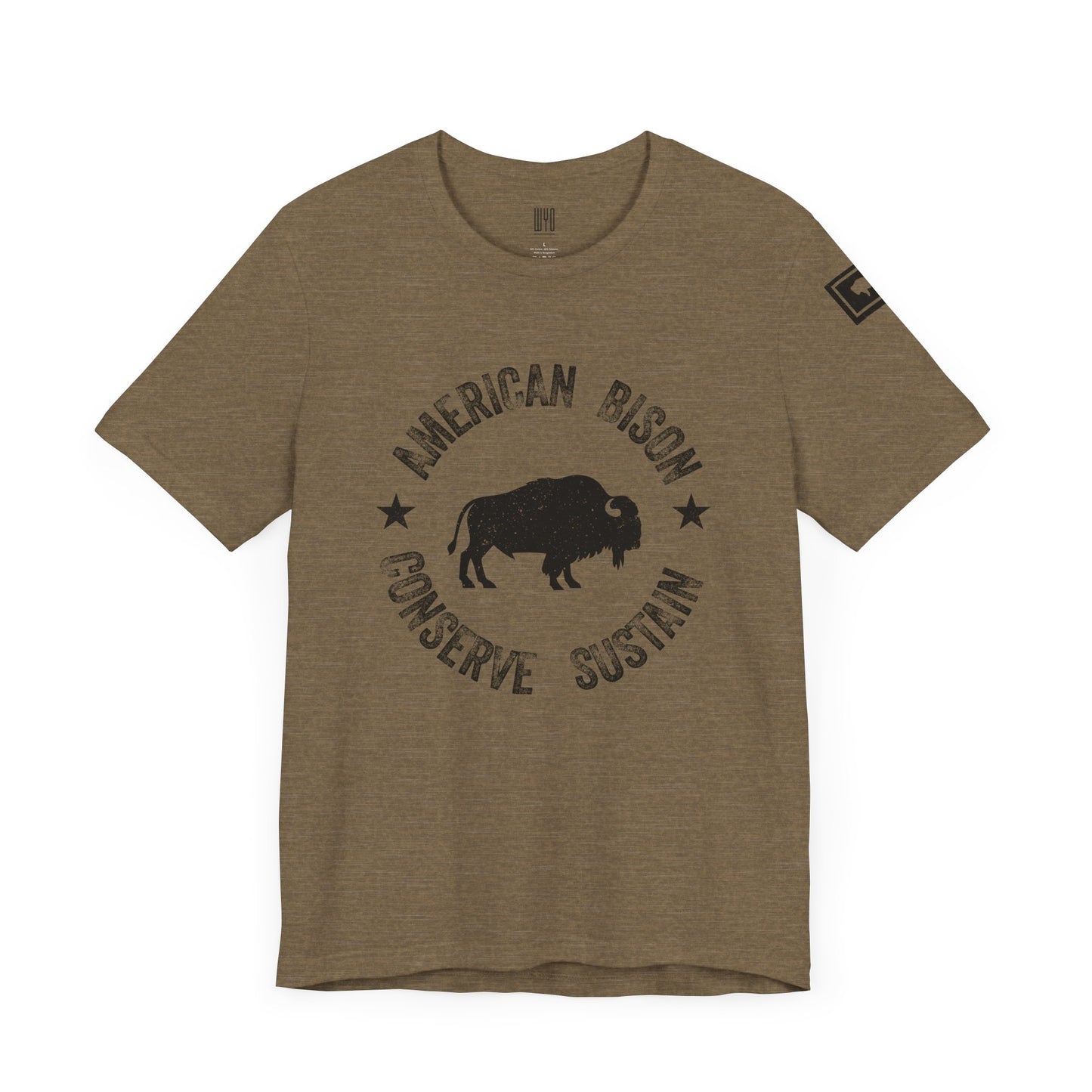 WYO BISON CONSERVATION TSHIRT