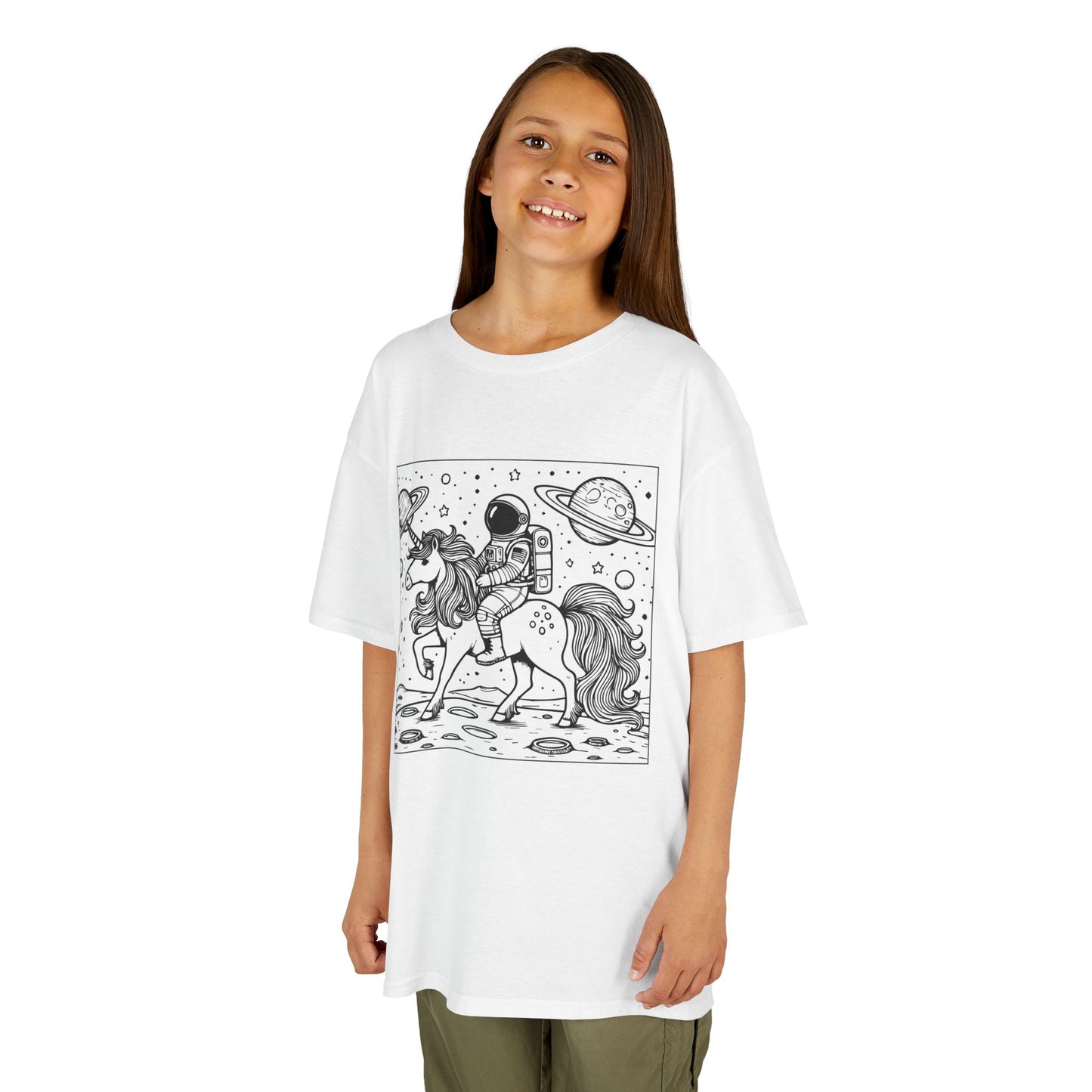 DoodleWear Astronaut Unicorn Cotton™ Tee Kit