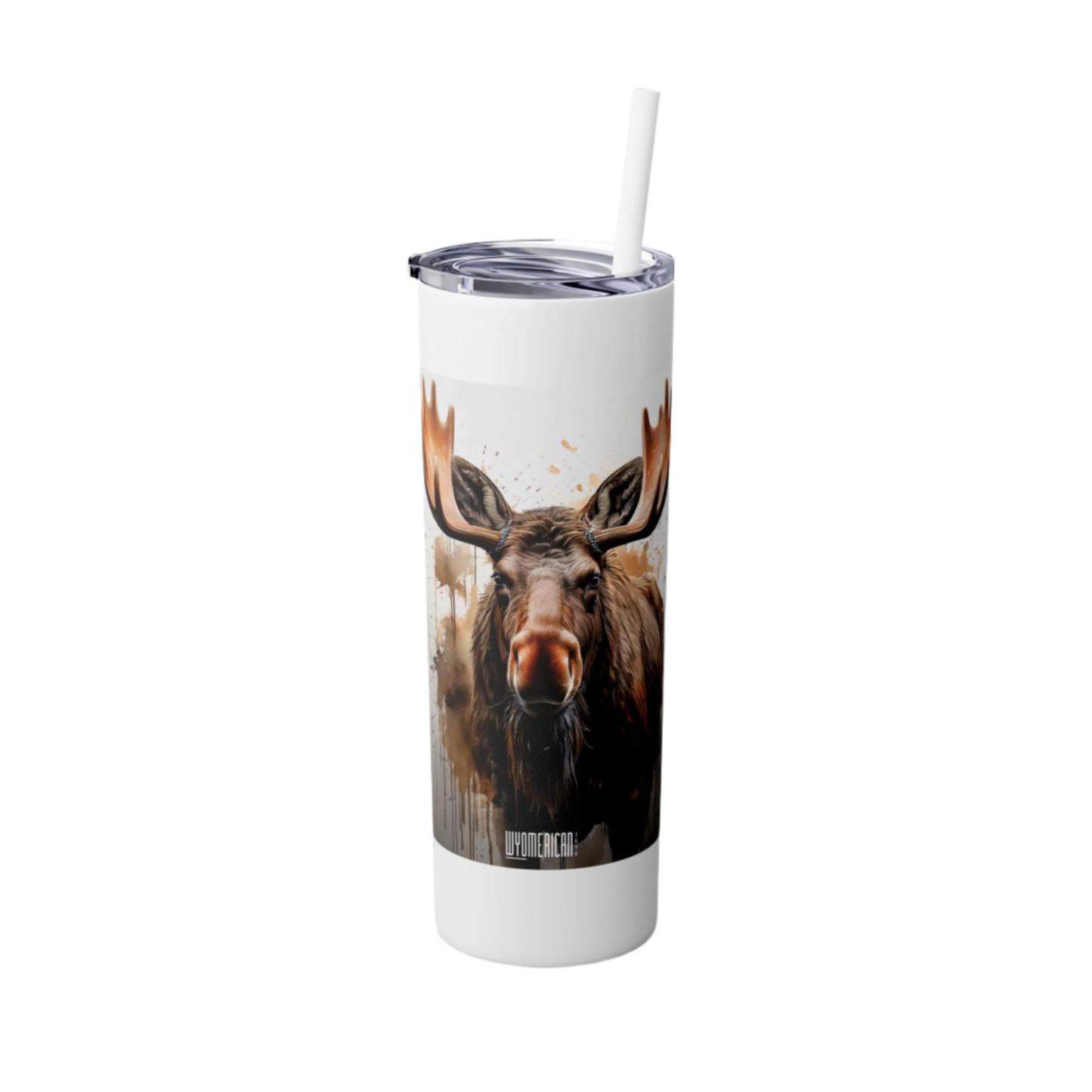Wildlife Bull Moose Tumbler