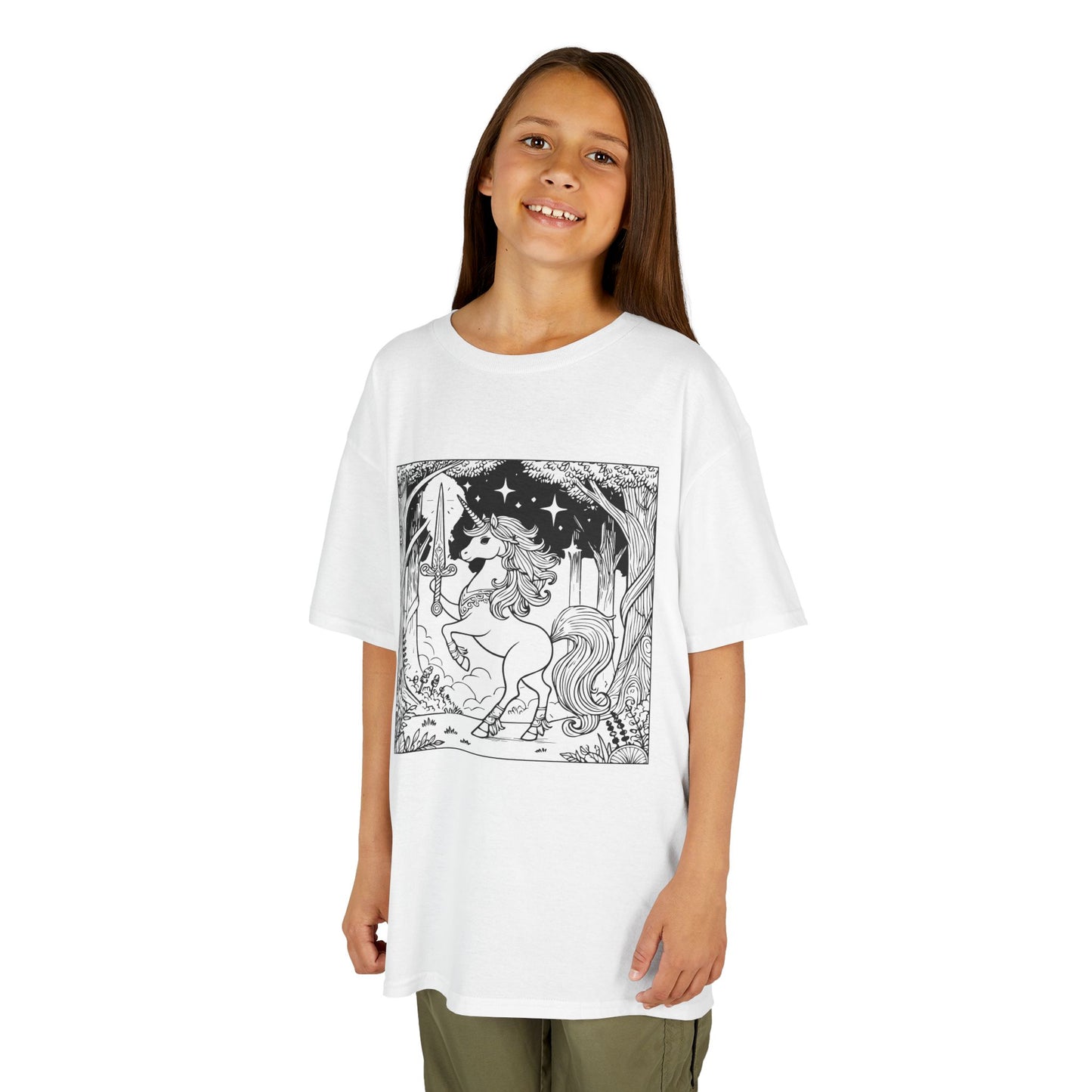 DoodleWear Magical Unicorn Cotton T-Shirt Kit
