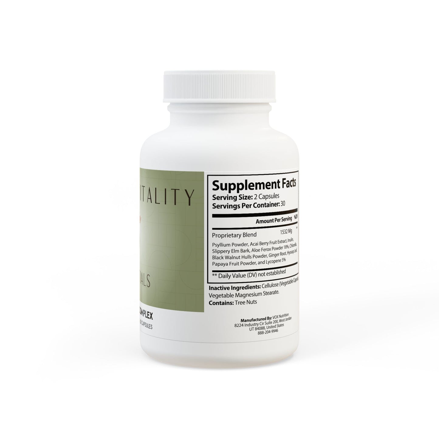 Prairie Vitality Acai Berry Complex Supplement (60 Capsules)
