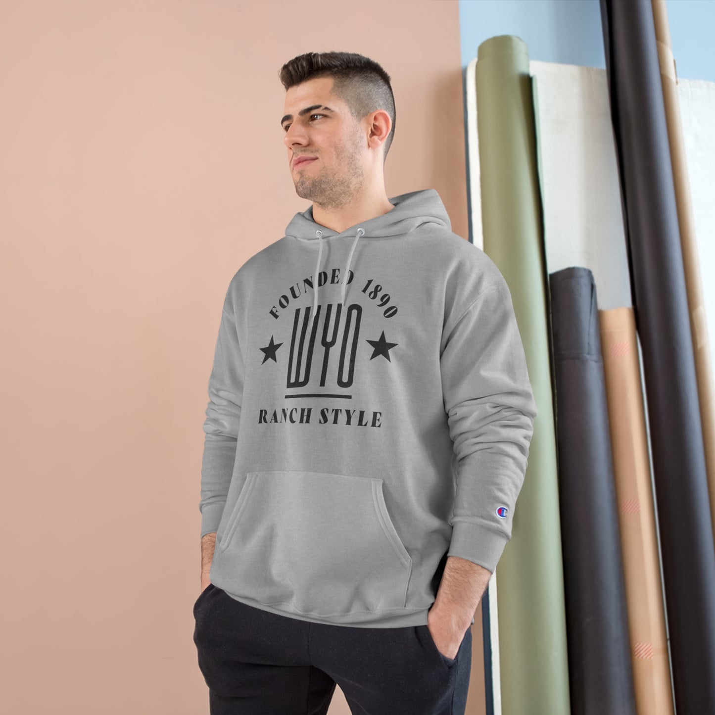 WYO RANCH STYLE HOODIE - Wyomerican