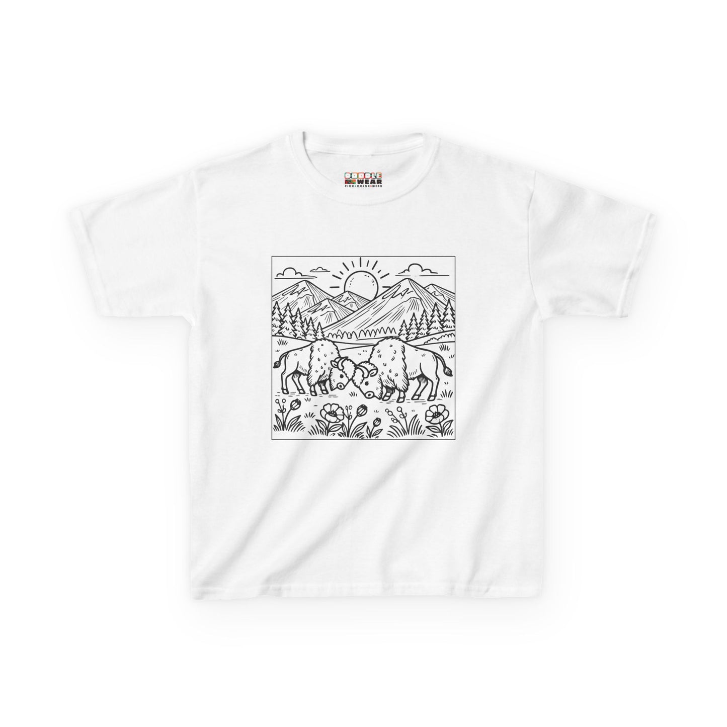 DoodleWear Buffalo Friends Cotton™ Tee Kit