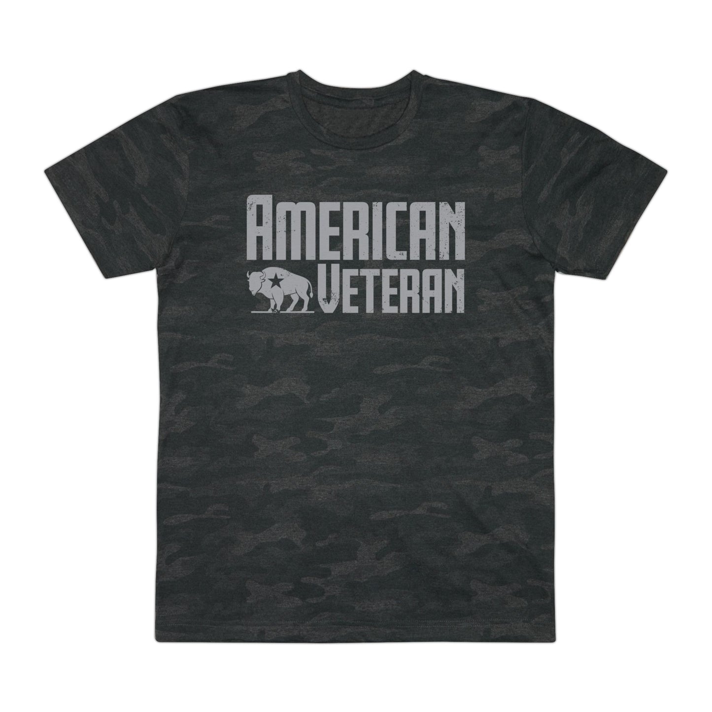 American Veteran Camo Tee - Wyomerican