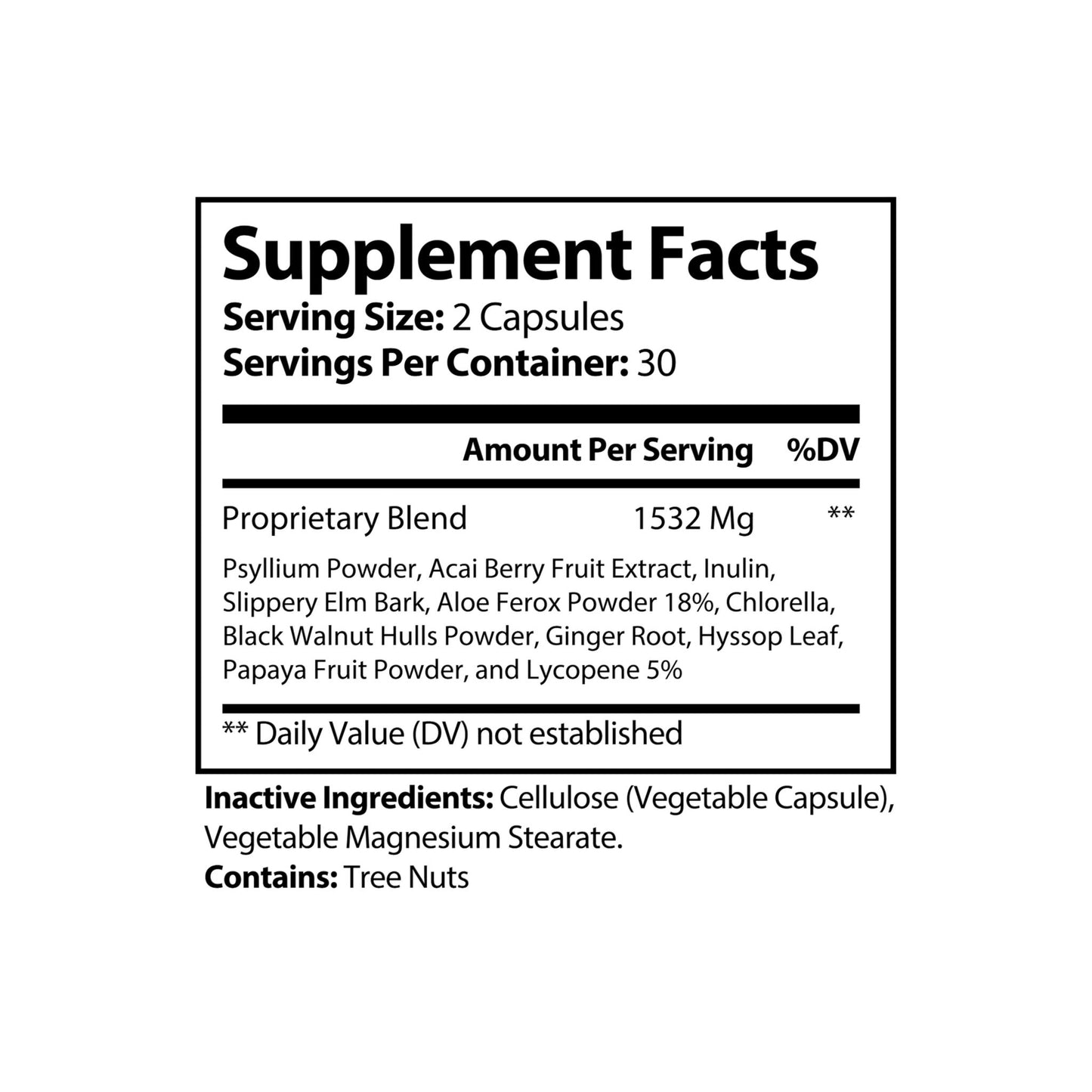 Prairie Vitality Acai Berry Complex Supplement (60 Capsules)