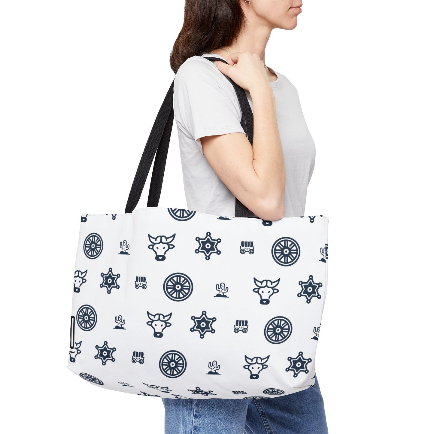 WYO Western Weekender Tote Bag - Wyomerican