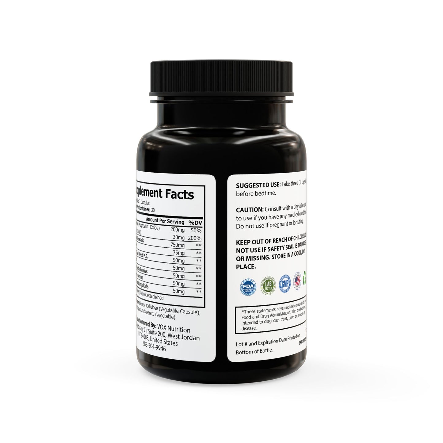 Cowboy Strength Performance Magnesium Zinc Supplement (90 Capsules)