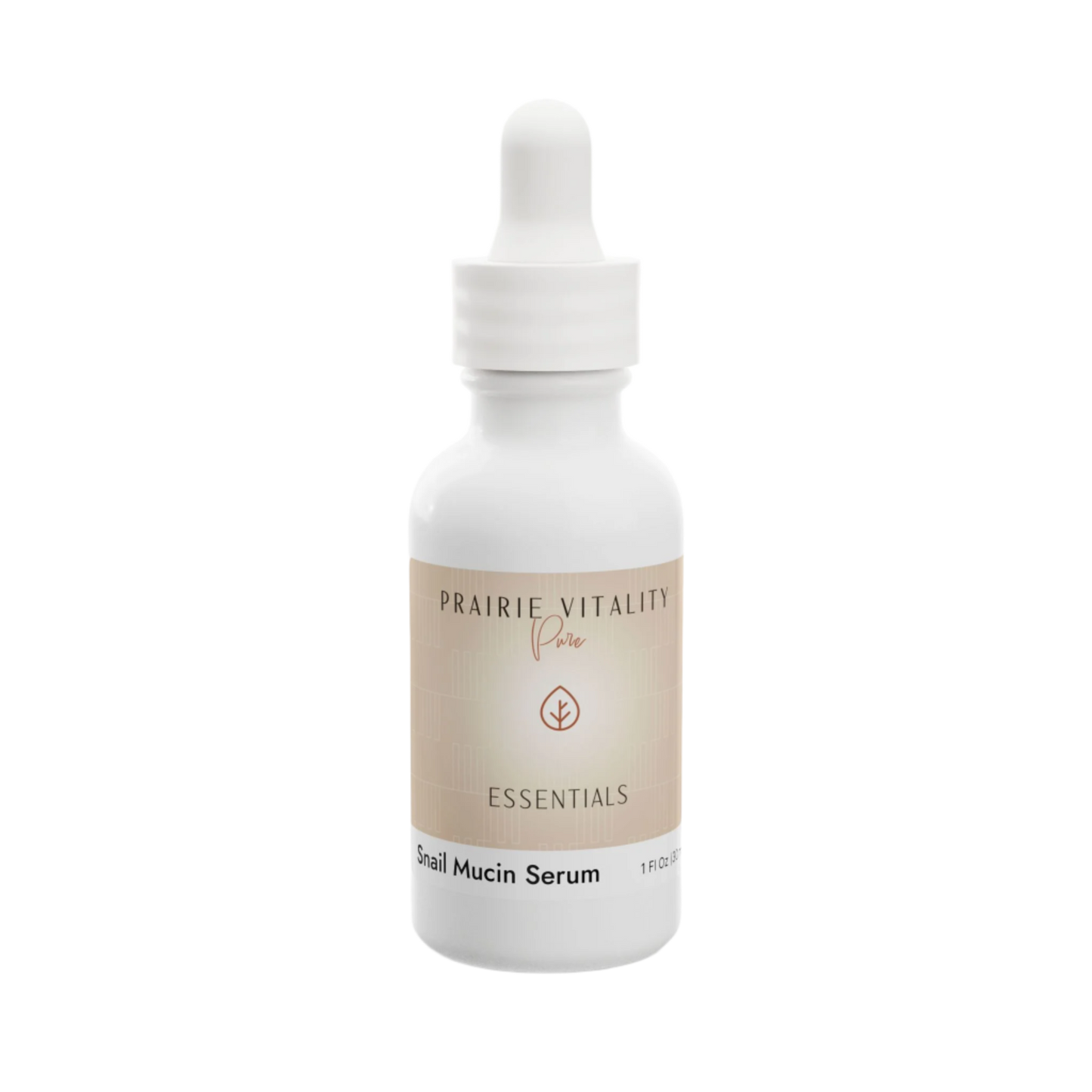 Prairie Vitality Snail Mucin Facial Serum, 1oz