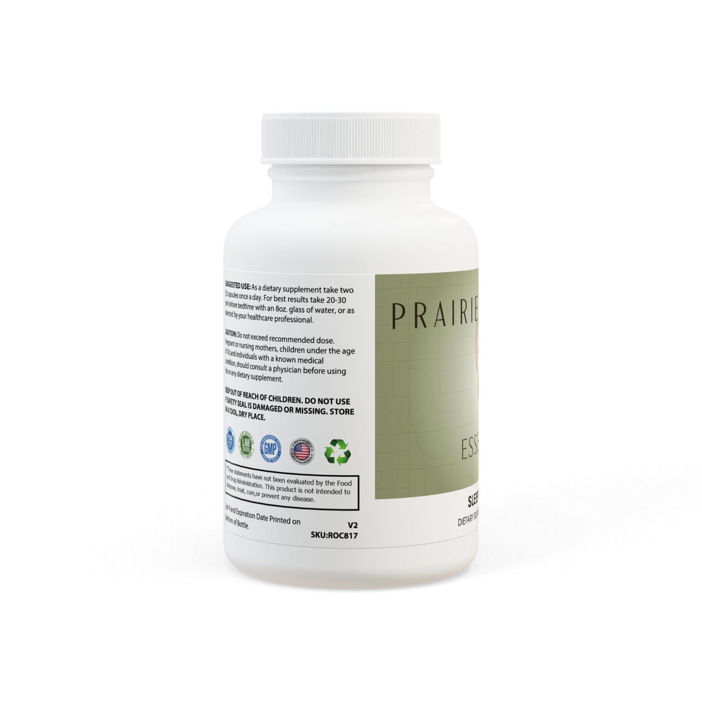 Prairie Vitality Sleep Supplement (60 Capsules)