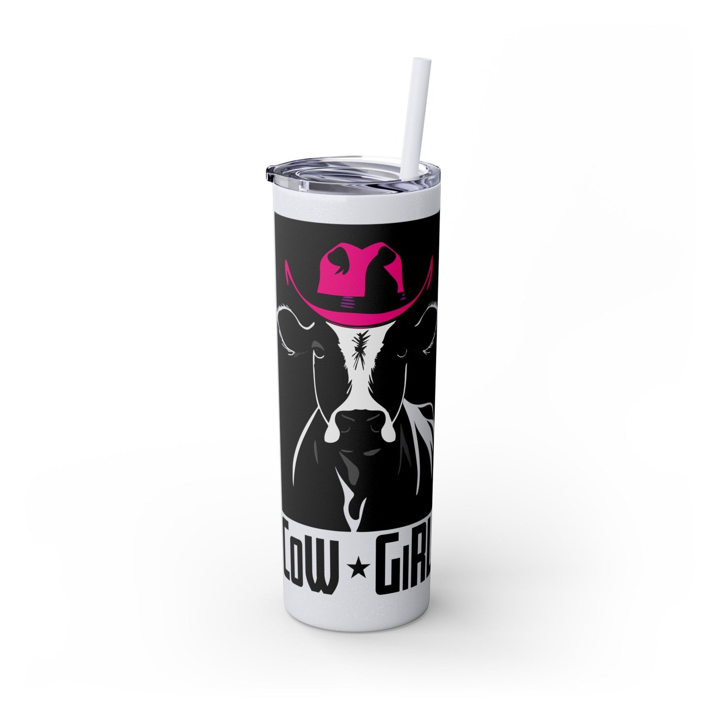 Cow Girl Tumbler with Straw (20oz) - Wyomerican