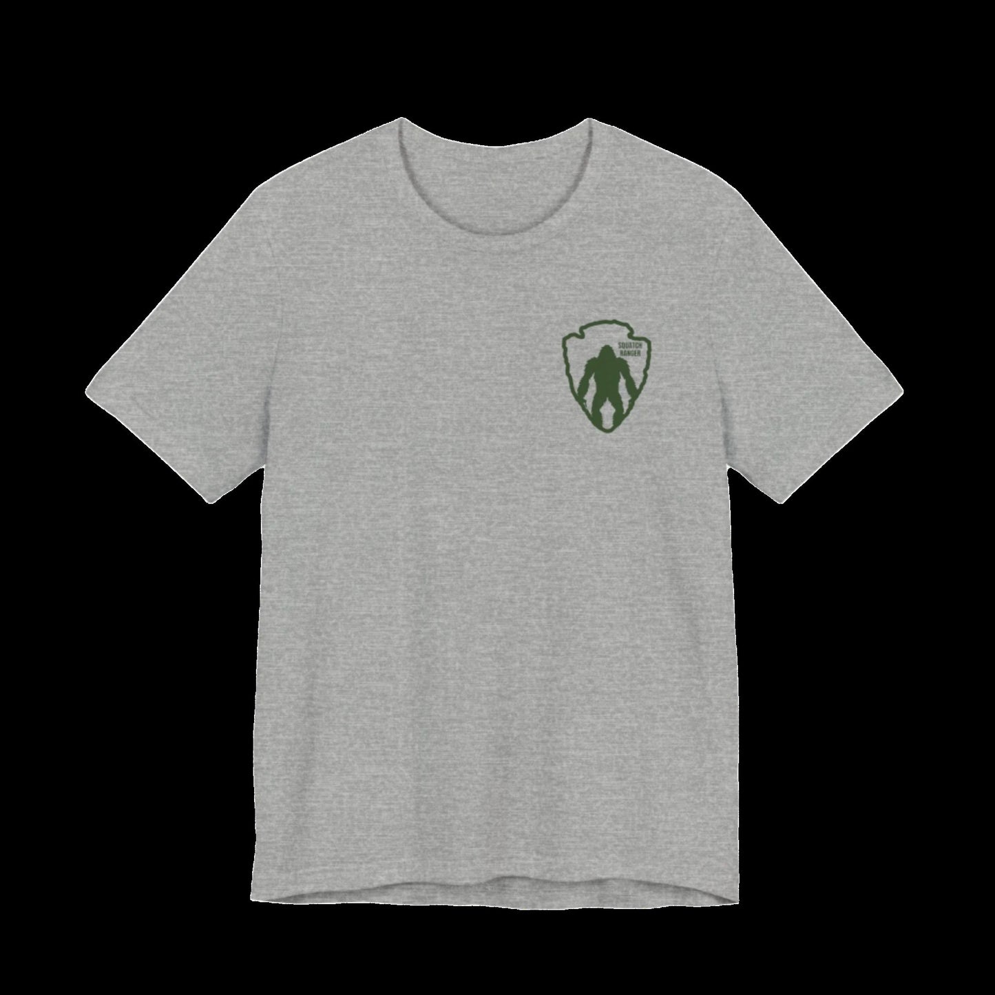 Squatch Ranger Grey Tee - Wyomerican