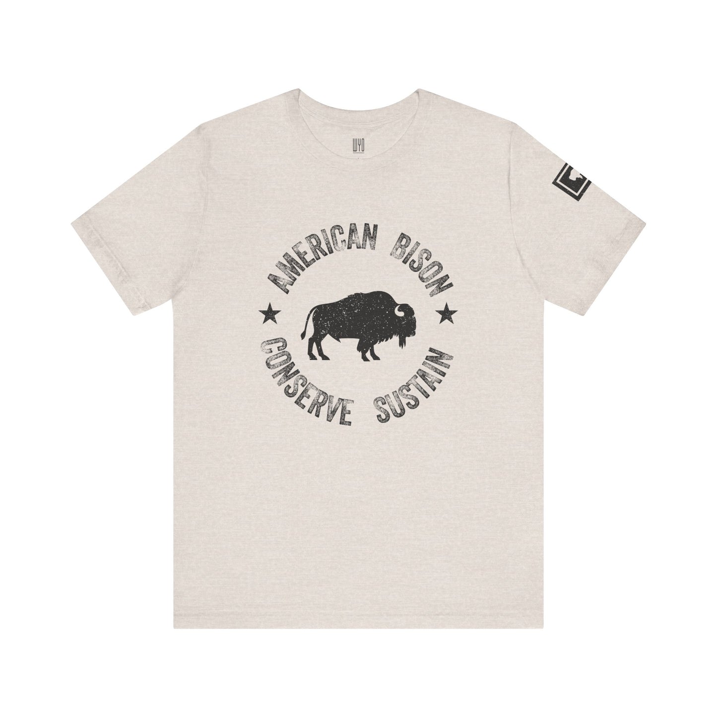 WYO BISON CONSERVATION TSHIRT