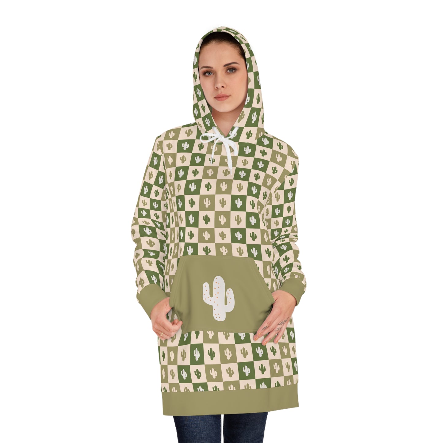 Cactus Hoodie Dress - Wyomerican