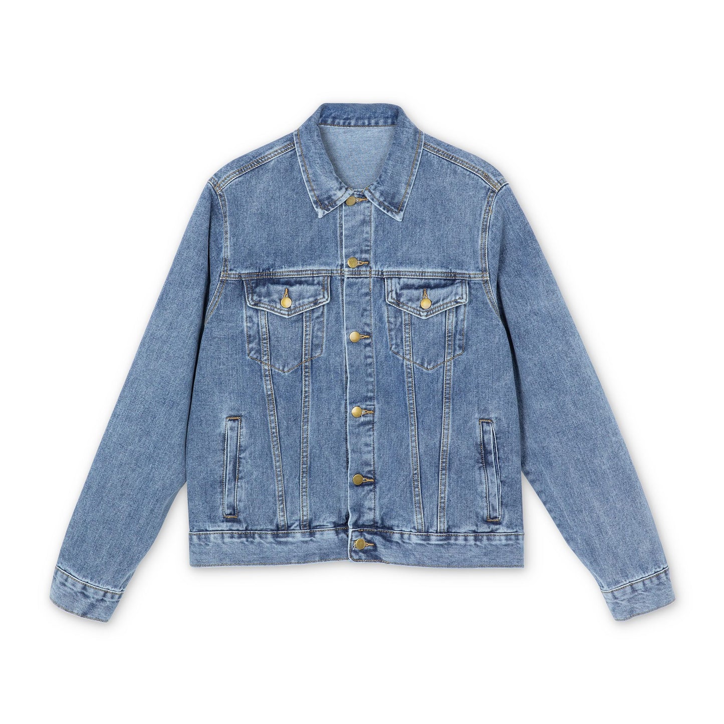 WYO Buckle Denim Jacket - Wyomerican