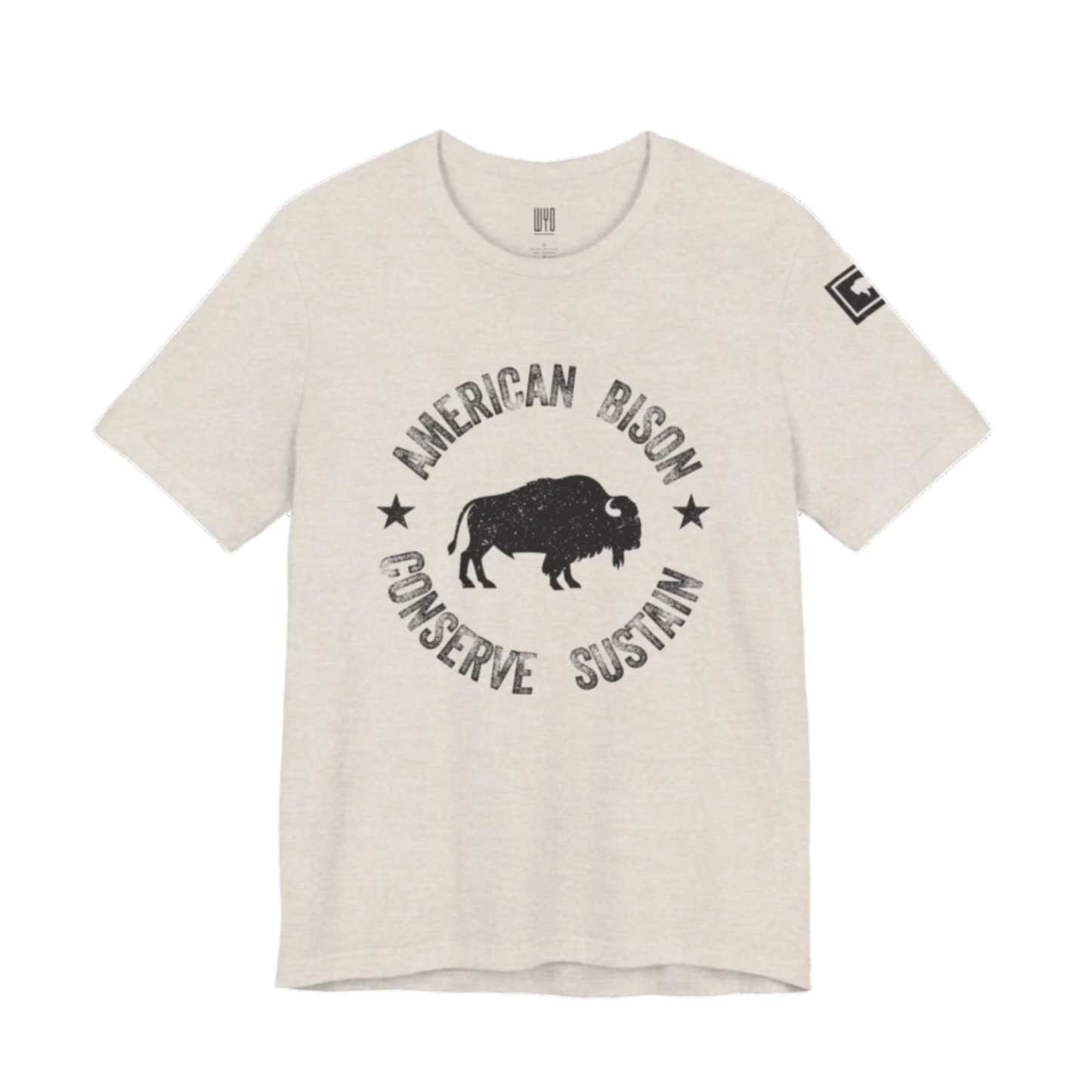WYO BISON CONSERVATION TSHIRT