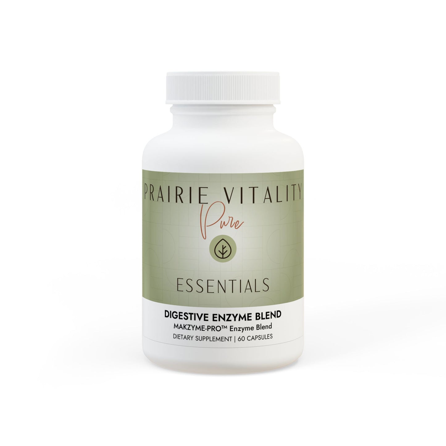 Prairie Vitality Digestive Enzyme Blend Supplement (60 Capsules)