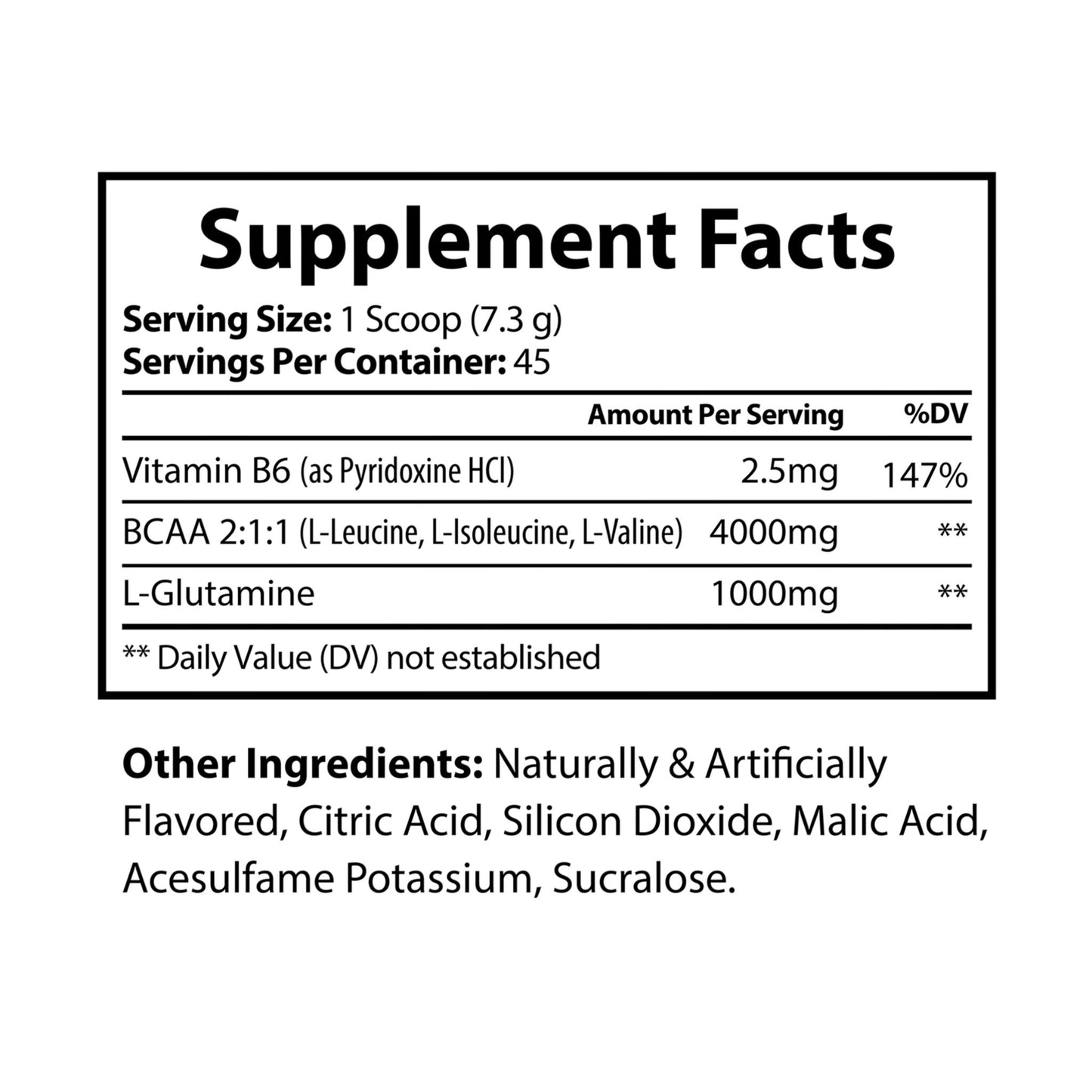 Cowboy Strength BCAA Supplement, Watermelon (325g, 11.46oz, 45 servings)
