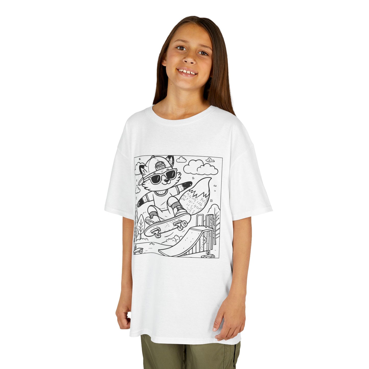DoodleWear Skateboard Fox Cotton™ Tee Kit