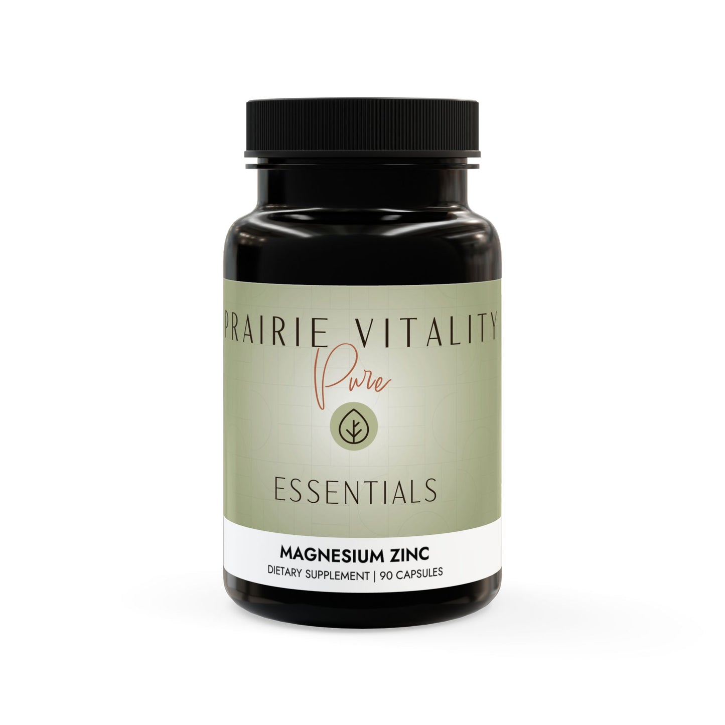 Prairie Vitality Magnesium Zinc Supplement (90 Capsules)