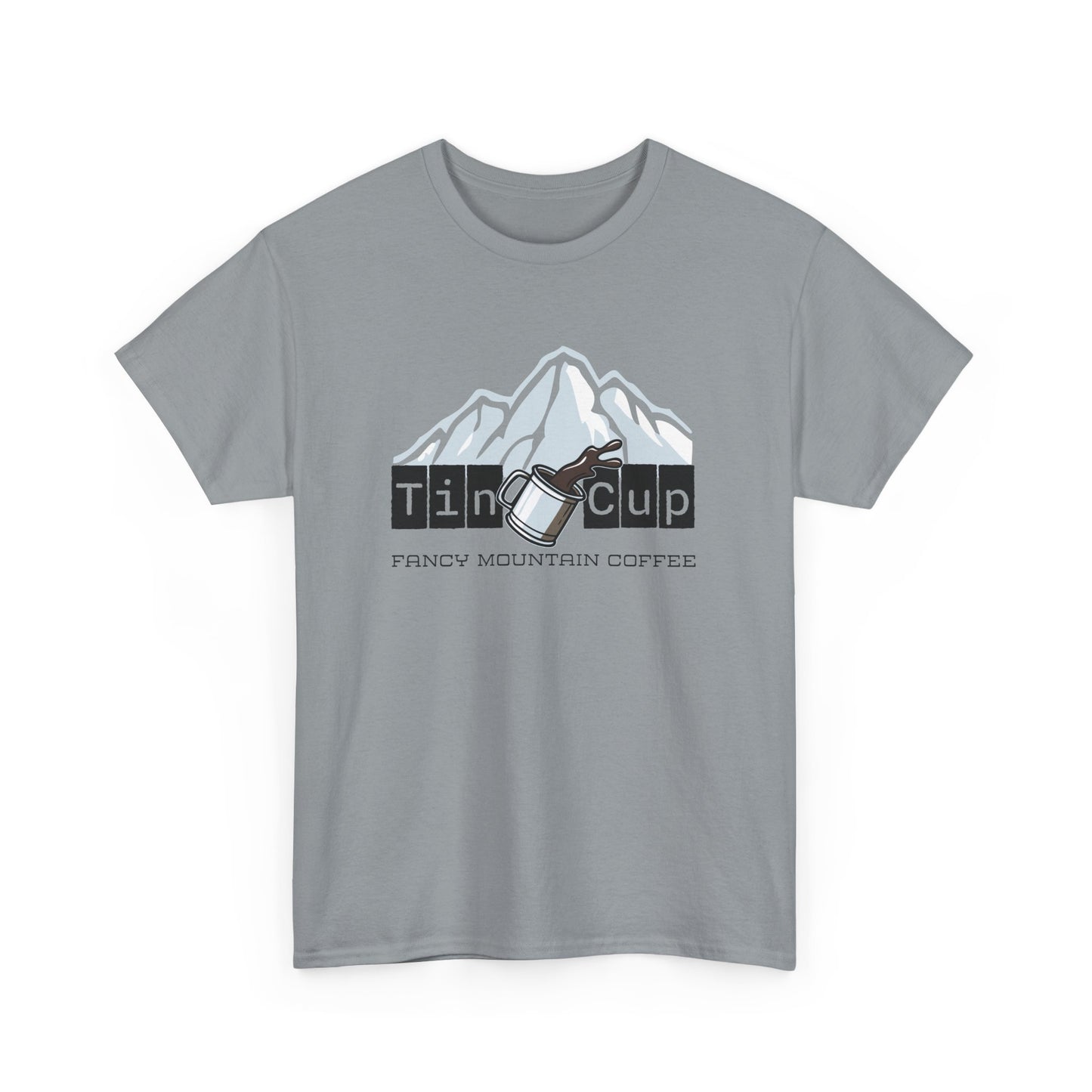 Tin Cup Mountain Coffee Tee - Wyomerican