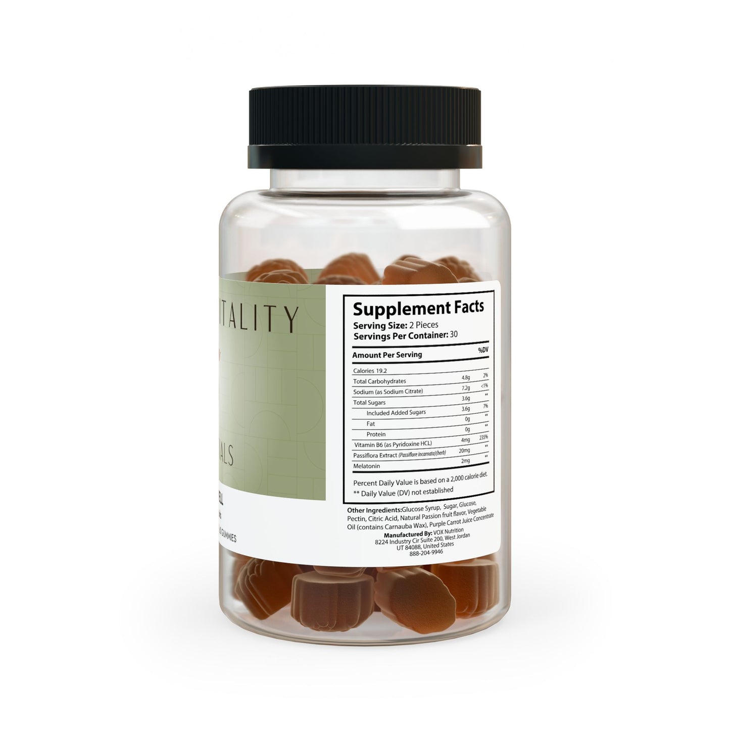 Prairie Vitality Sleep Well Gummies (60 Gummies)