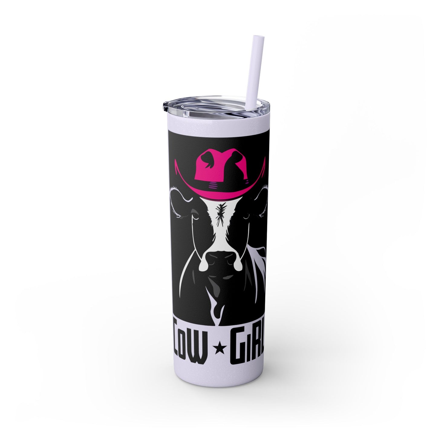 Cow Girl Tumbler with Straw (20oz) - Wyomerican