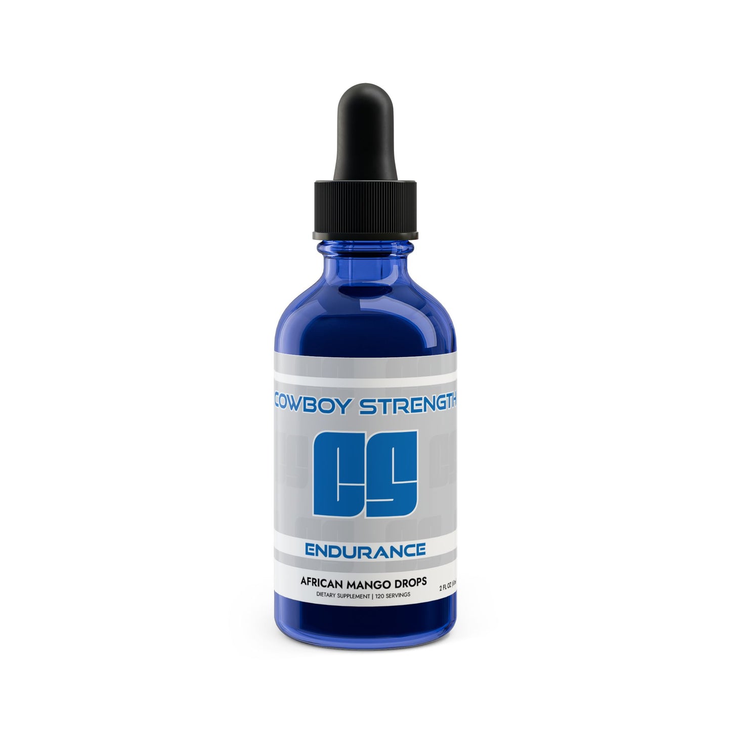 Cowboy Strength Endurance African Mango Drops Supplement (60ml, 2fl.oz)