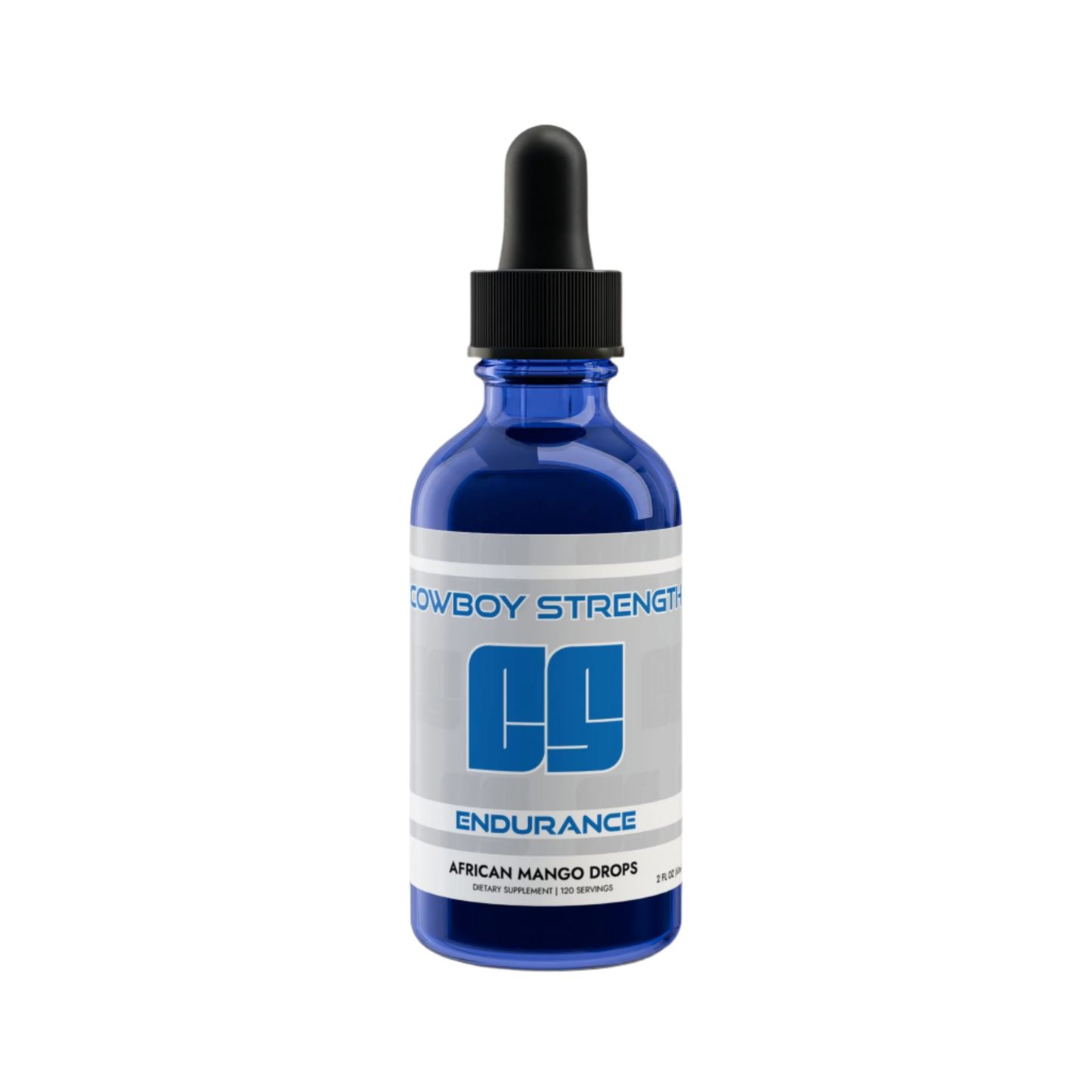 Cowboy Strength Endurance African Mango Drops Supplement (60ml, 2fl.oz)