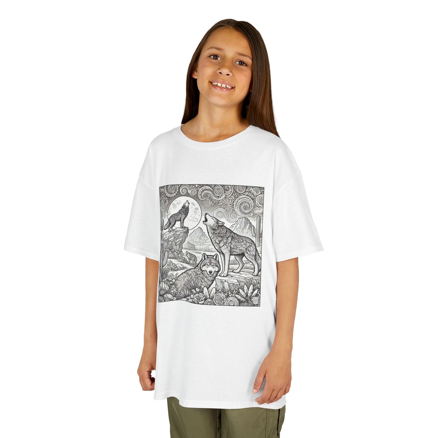 DoodleWear Desert Wolves Cotton™ Tee Kit