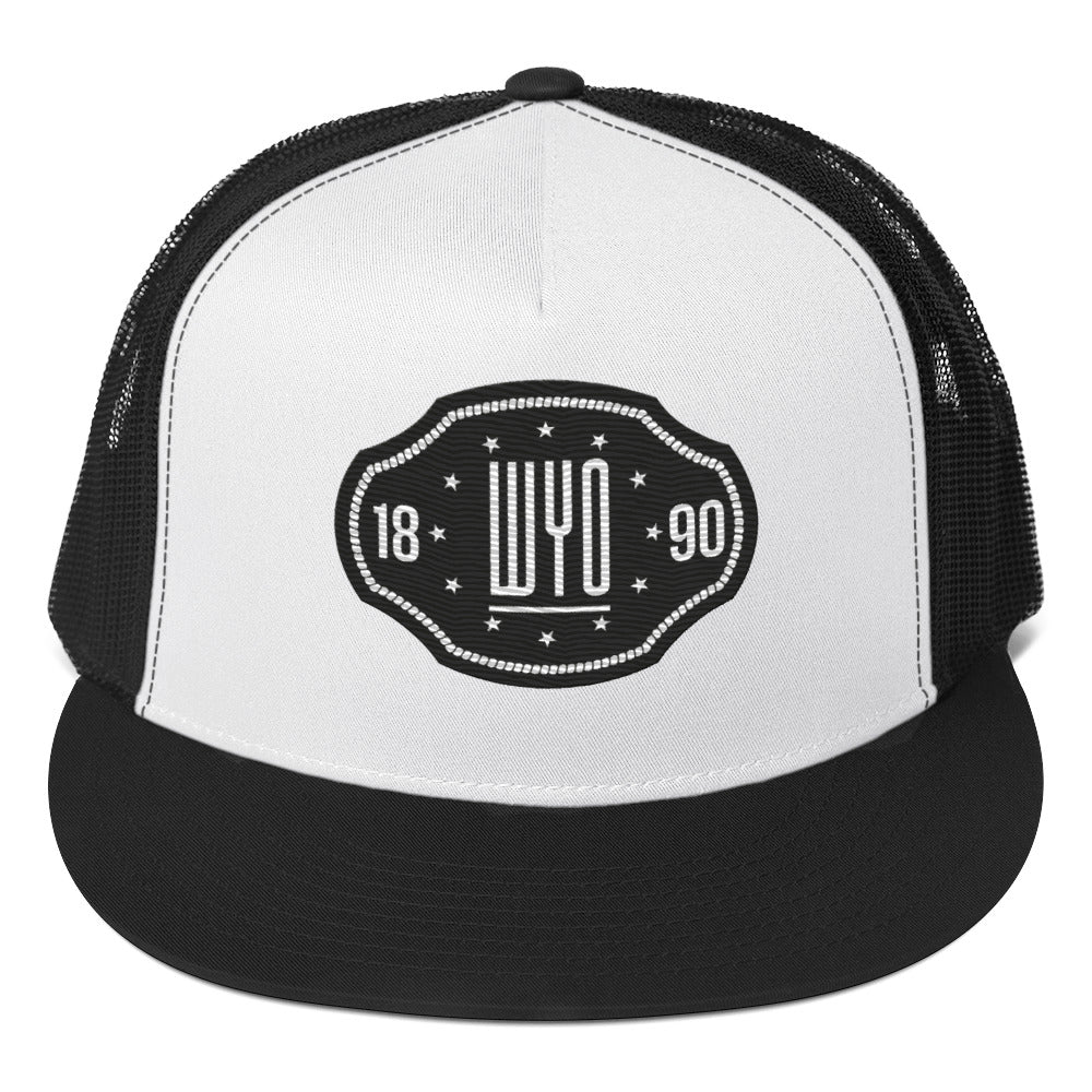 Buckle Trucker Snap Back - Wyomerican