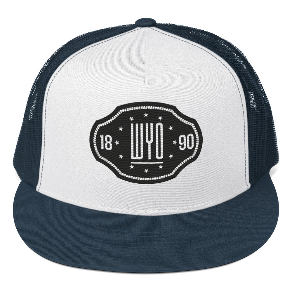 Buckle Trucker Snap Back - Wyomerican