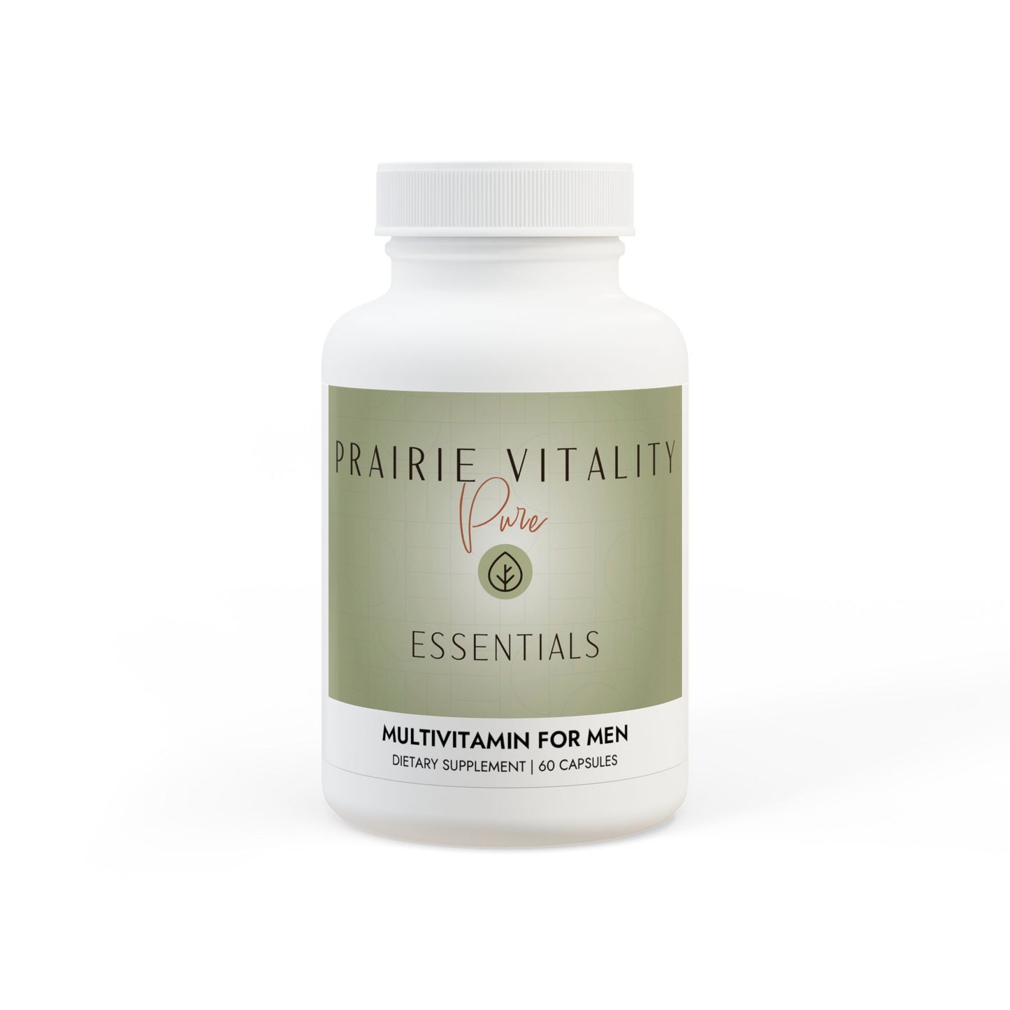 Prairie Vitality Multivitamin for Men Supplement (60 Capsules)