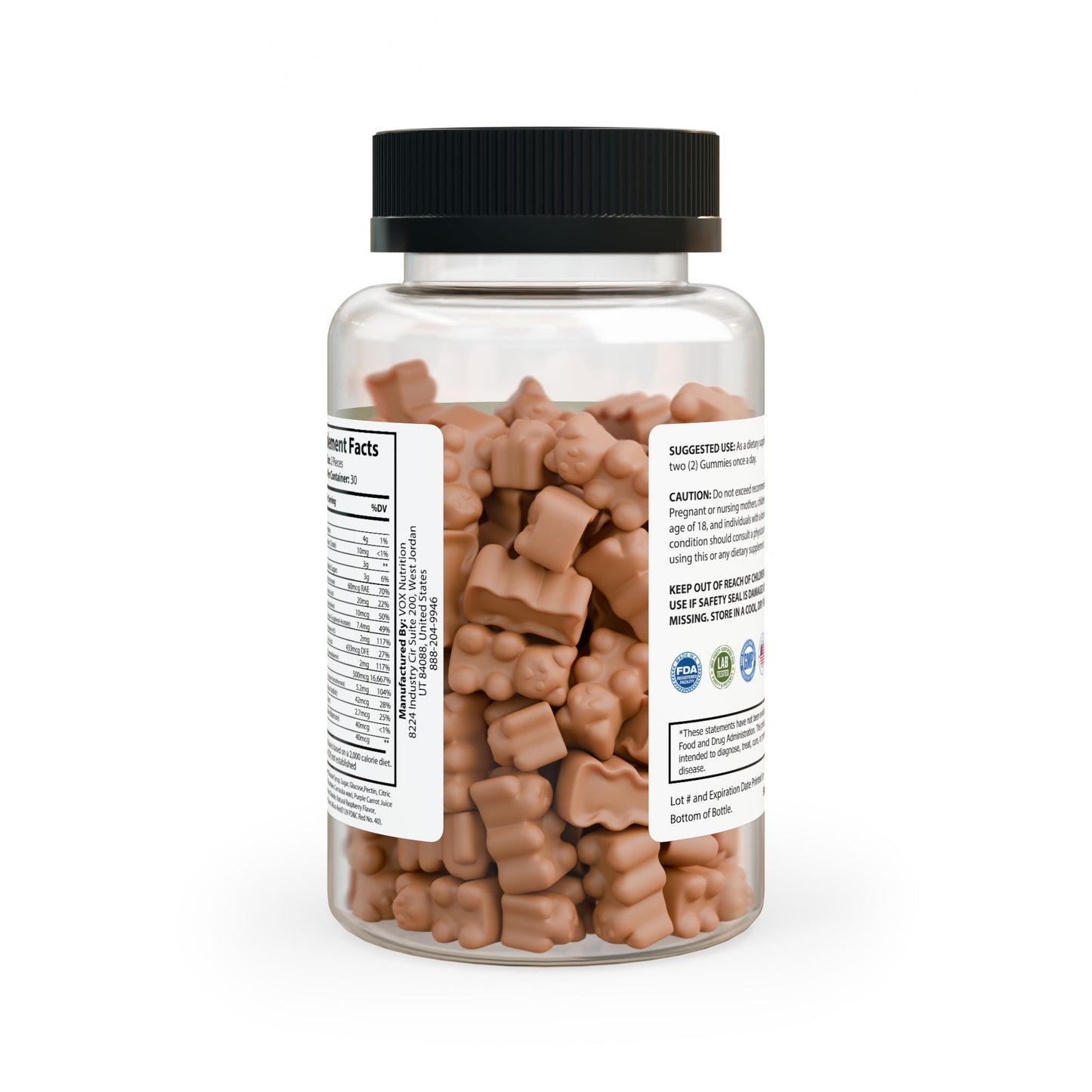 Prairie Vitality Hair Vitamin Gummies (60 Gummies)