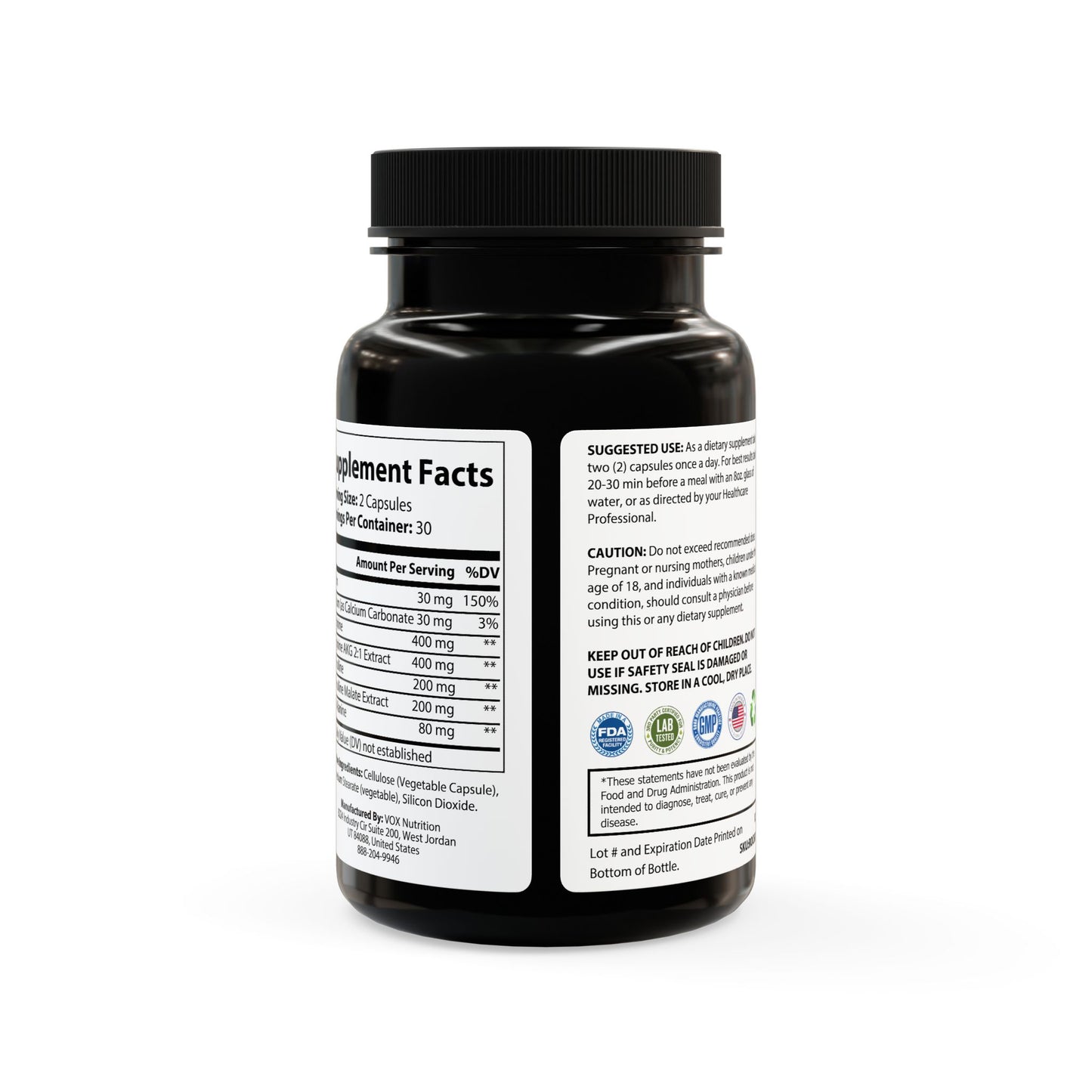 Cowboy Strength Pump L-Arginine Supplement (60 Capsules)