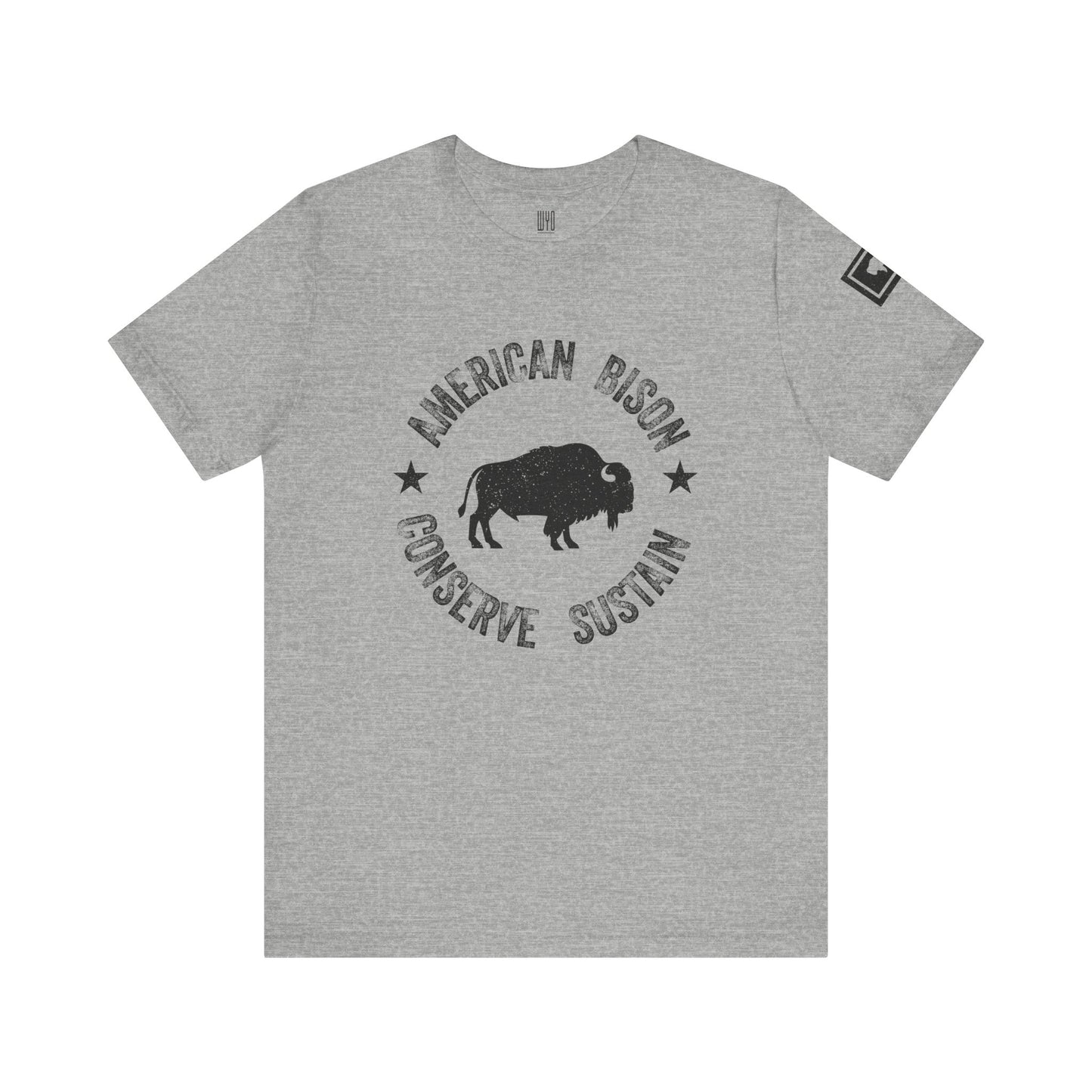 WYO BISON CONSERVATION TSHIRT