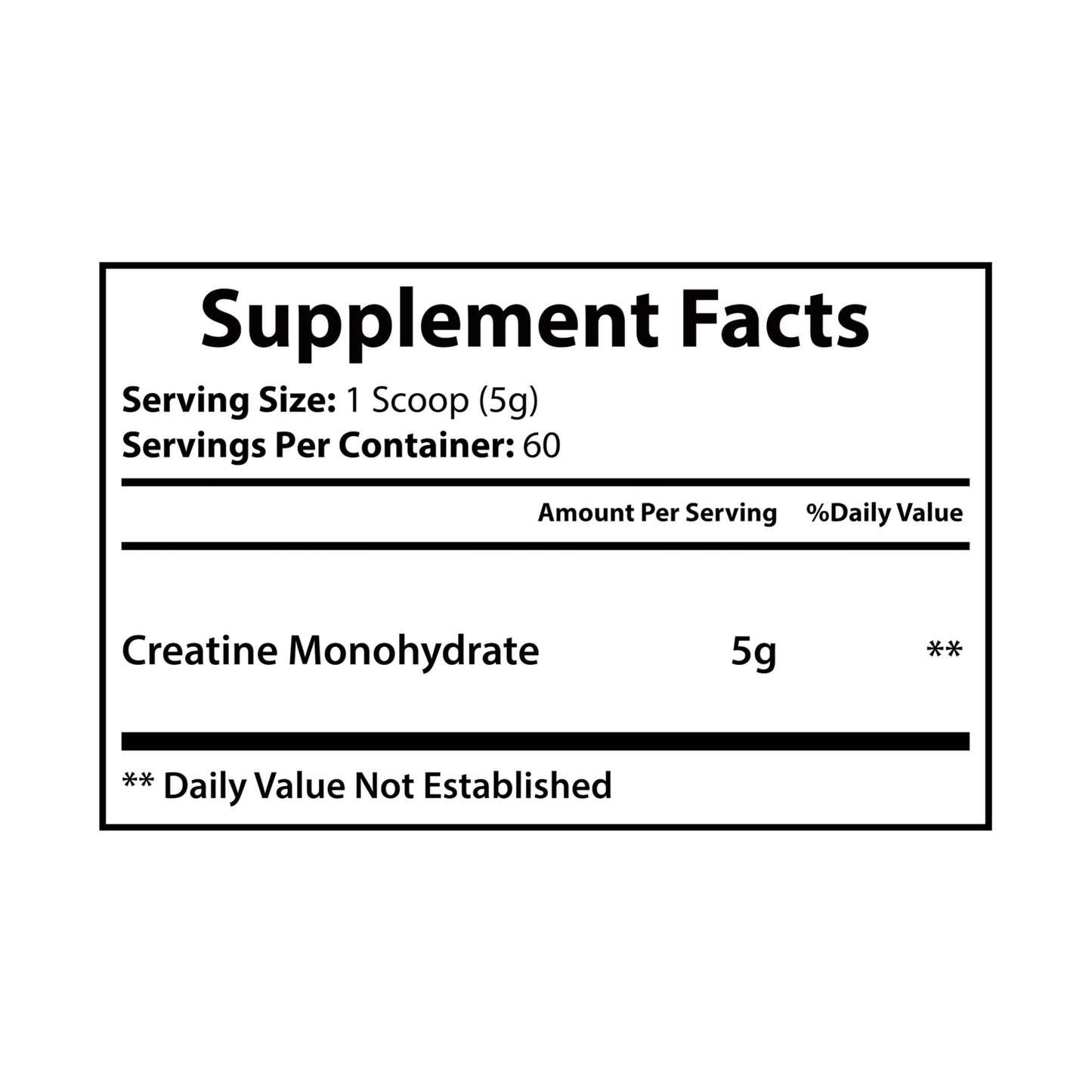 Cowboy Strength Creatine Monohydrate Supplement (300g, 10.58oz)