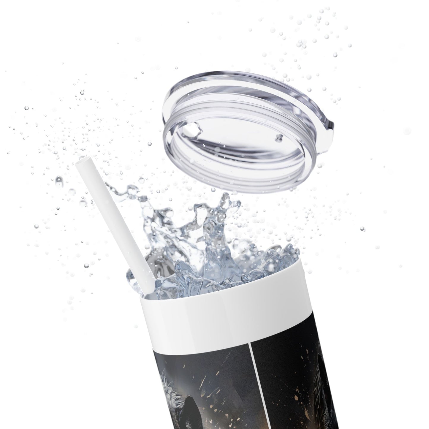 Wildlife Black Timber Wolf Tumbler - Wyomerican