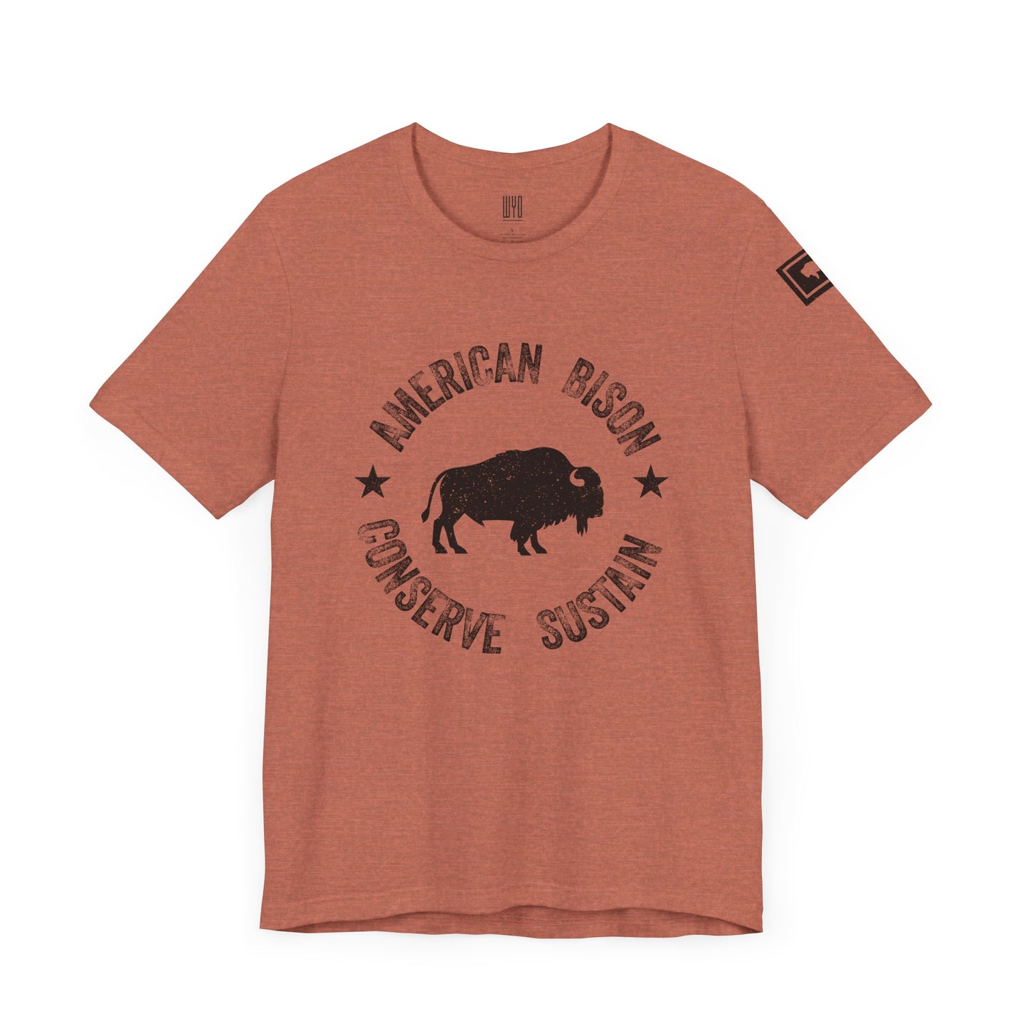 WYO BISON CONSERVATION TSHIRT