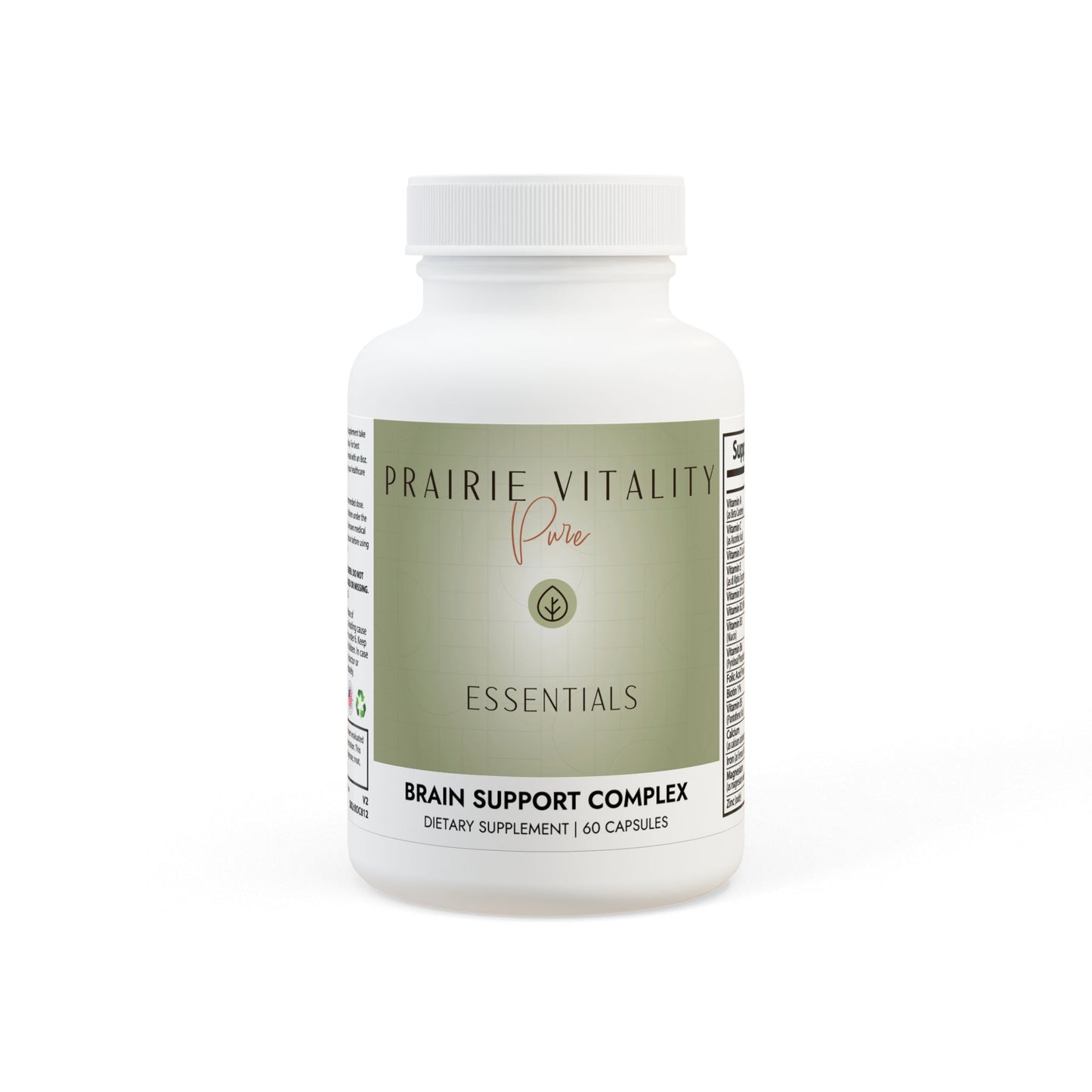 Prairie Vitality Brain Support Complex Supplement (60 Capsules)