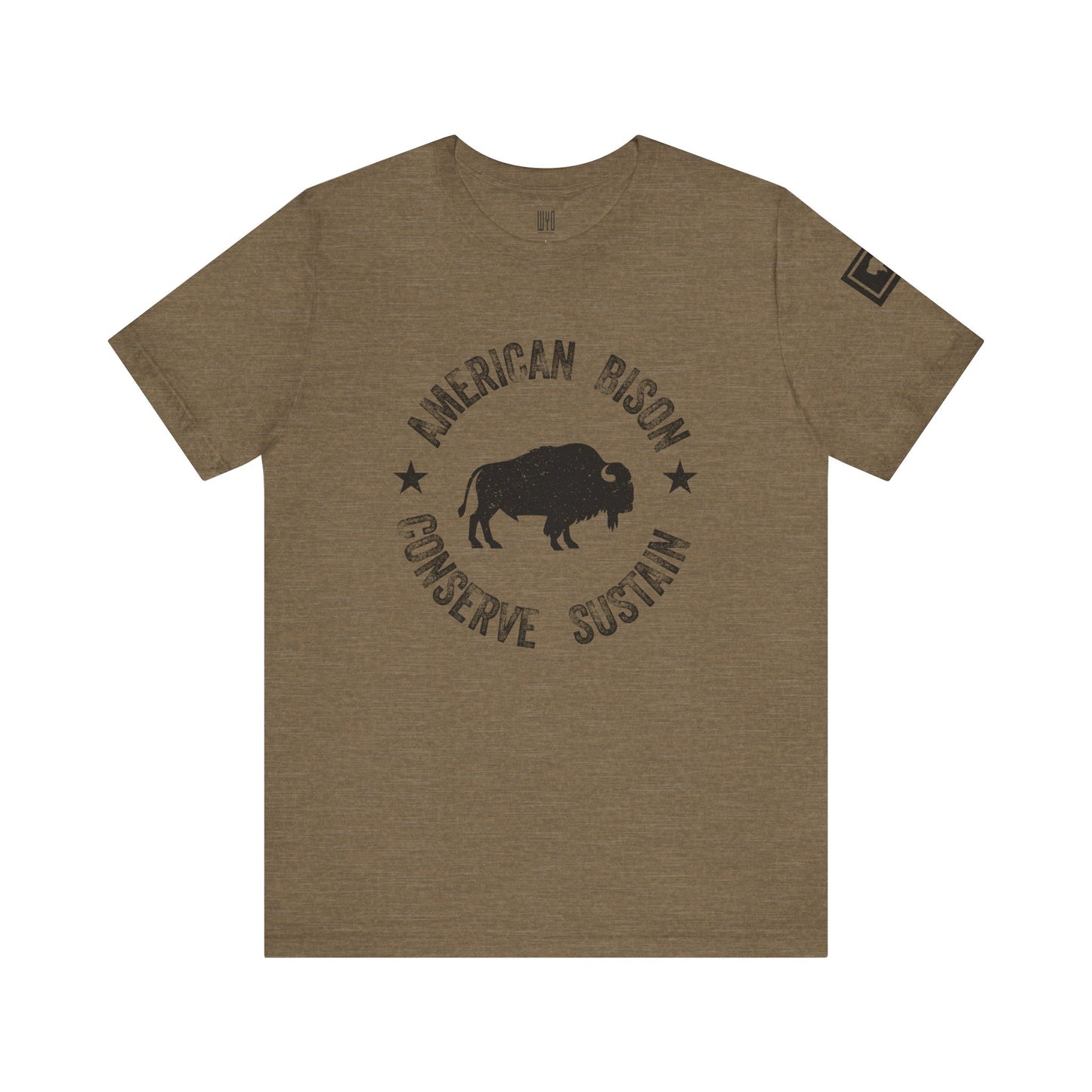 WYO BISON CONSERVATION TSHIRT