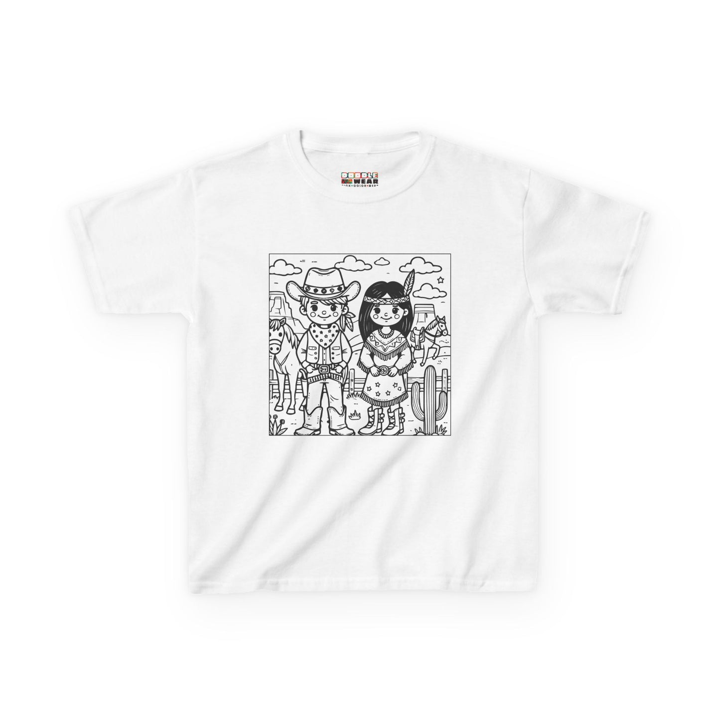 DoodleWear Old West Friends Cotton™ Tee Kit