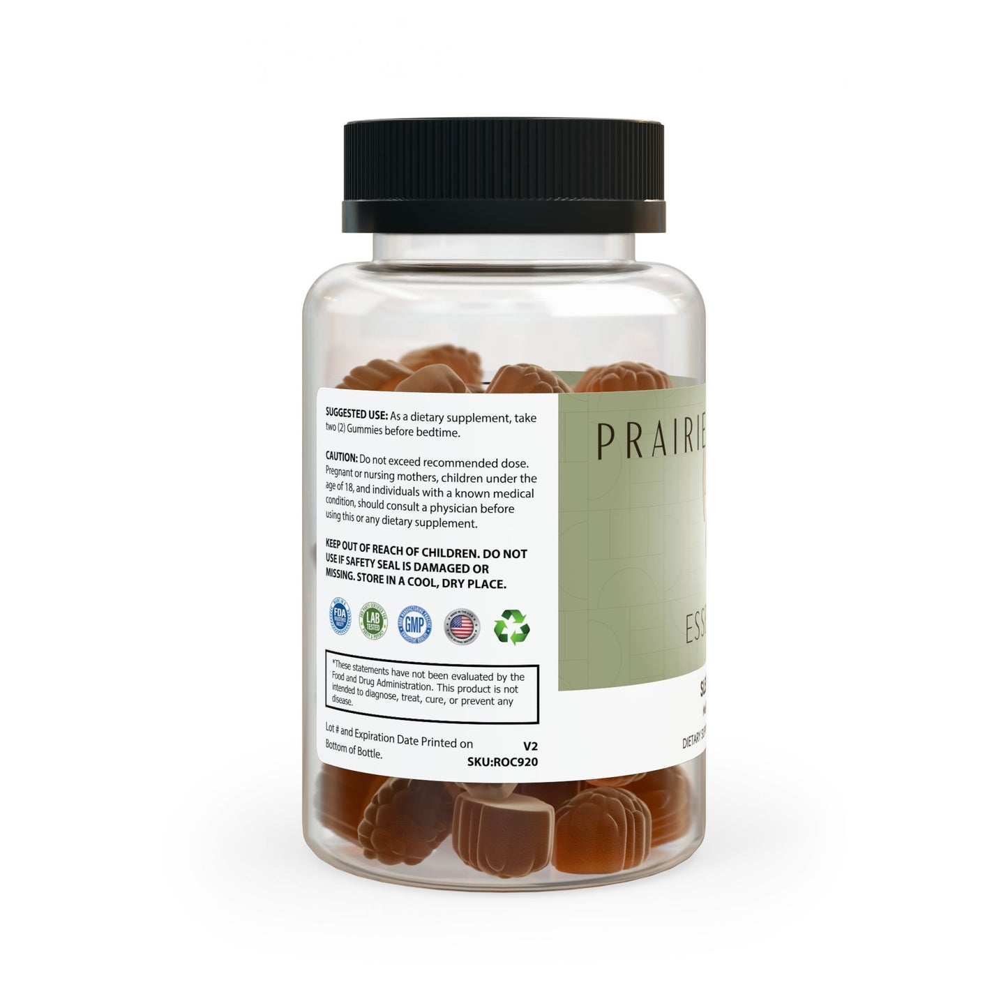 Prairie Vitality Sleep Well Gummies (60 Gummies)