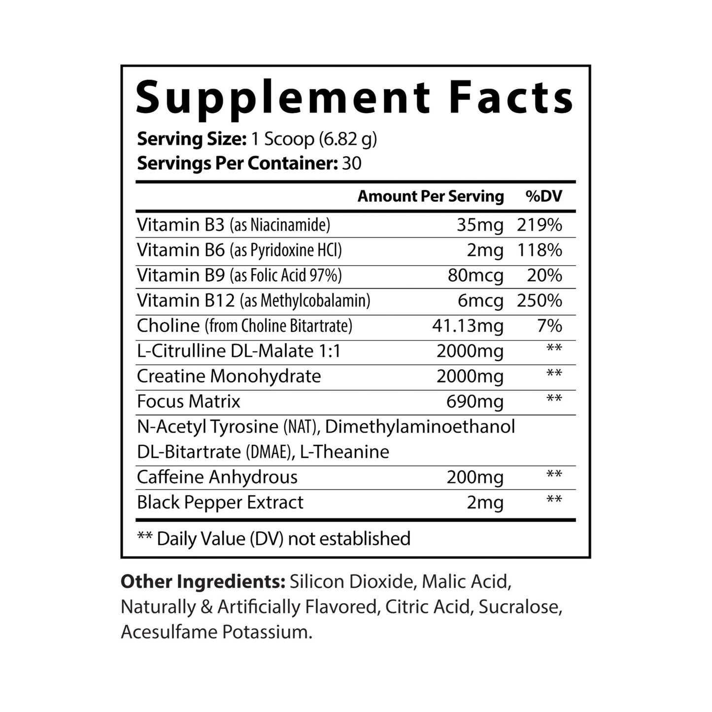 Cowboy Strength Pre-Workout Supplement, Fruit Punch (204g, 7.1oz)
